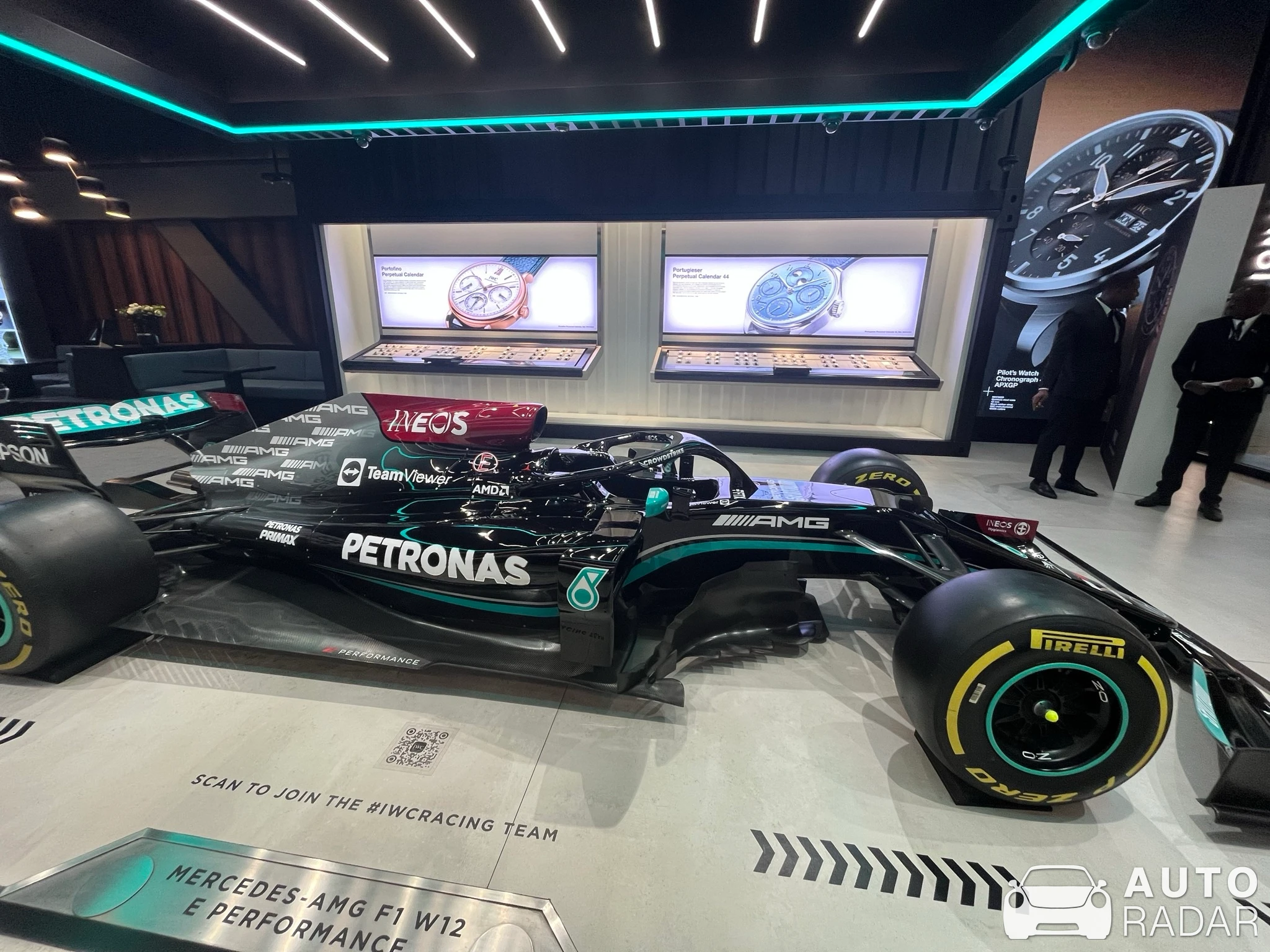 Mercedes-AMG F1 W12 E Performance spotted in دبي