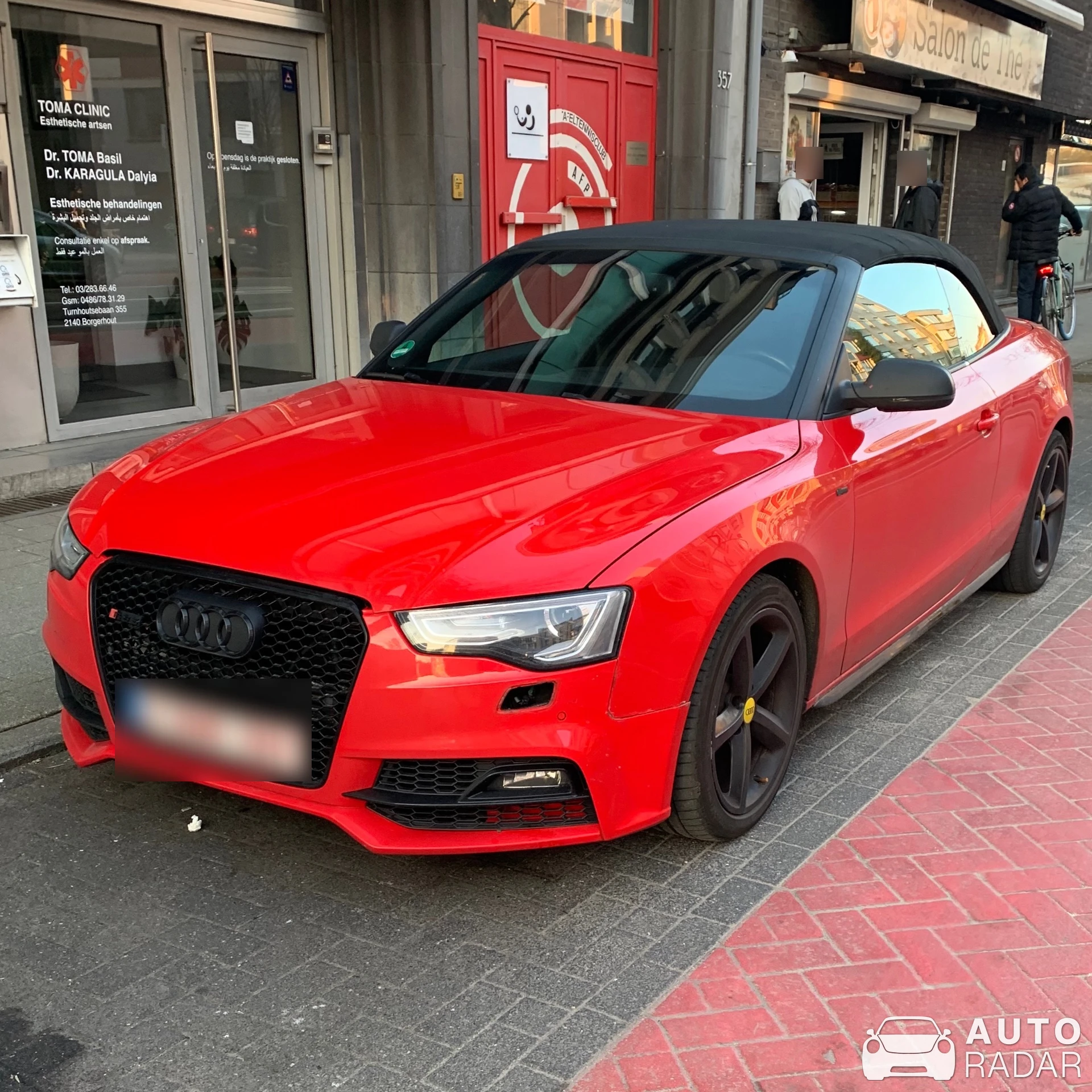 Audi A5 Cabriolet spotted in Antwerpen