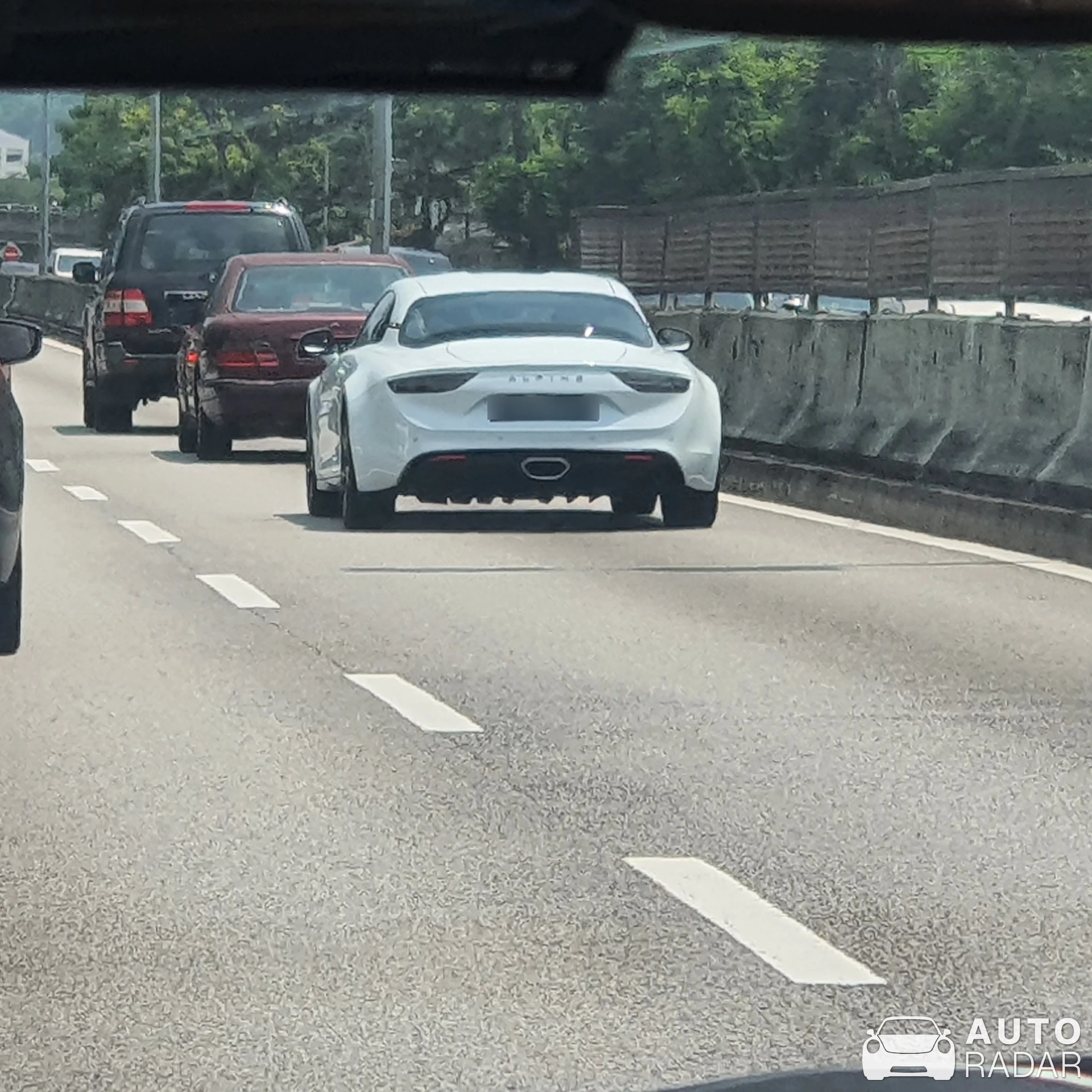 Alpine A110 spotted in Kuala Lumpur, Malaysia
