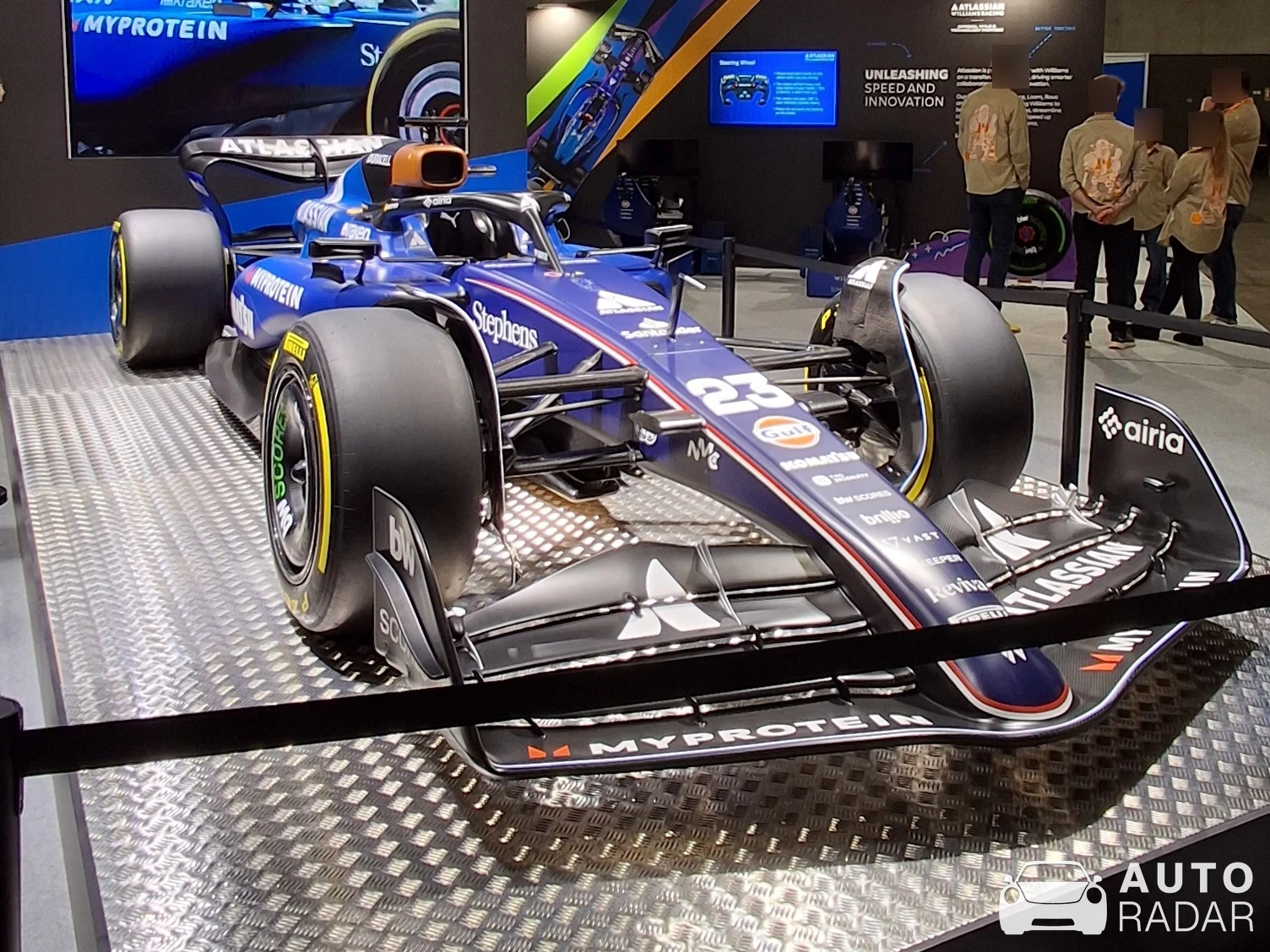 Williams FW47 spotted in Barcelona