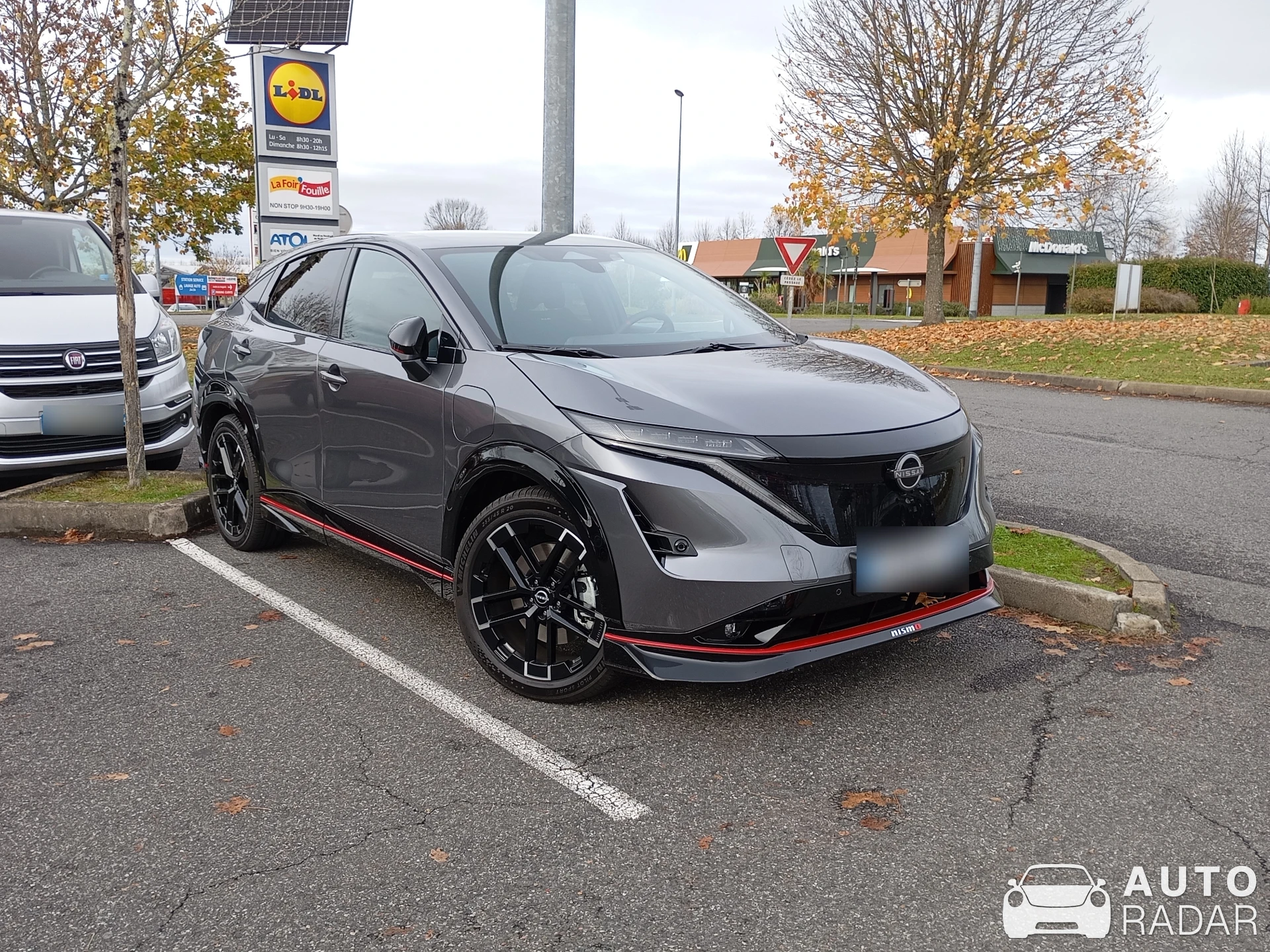 Nissan Ariya spotted in Serres-Castet