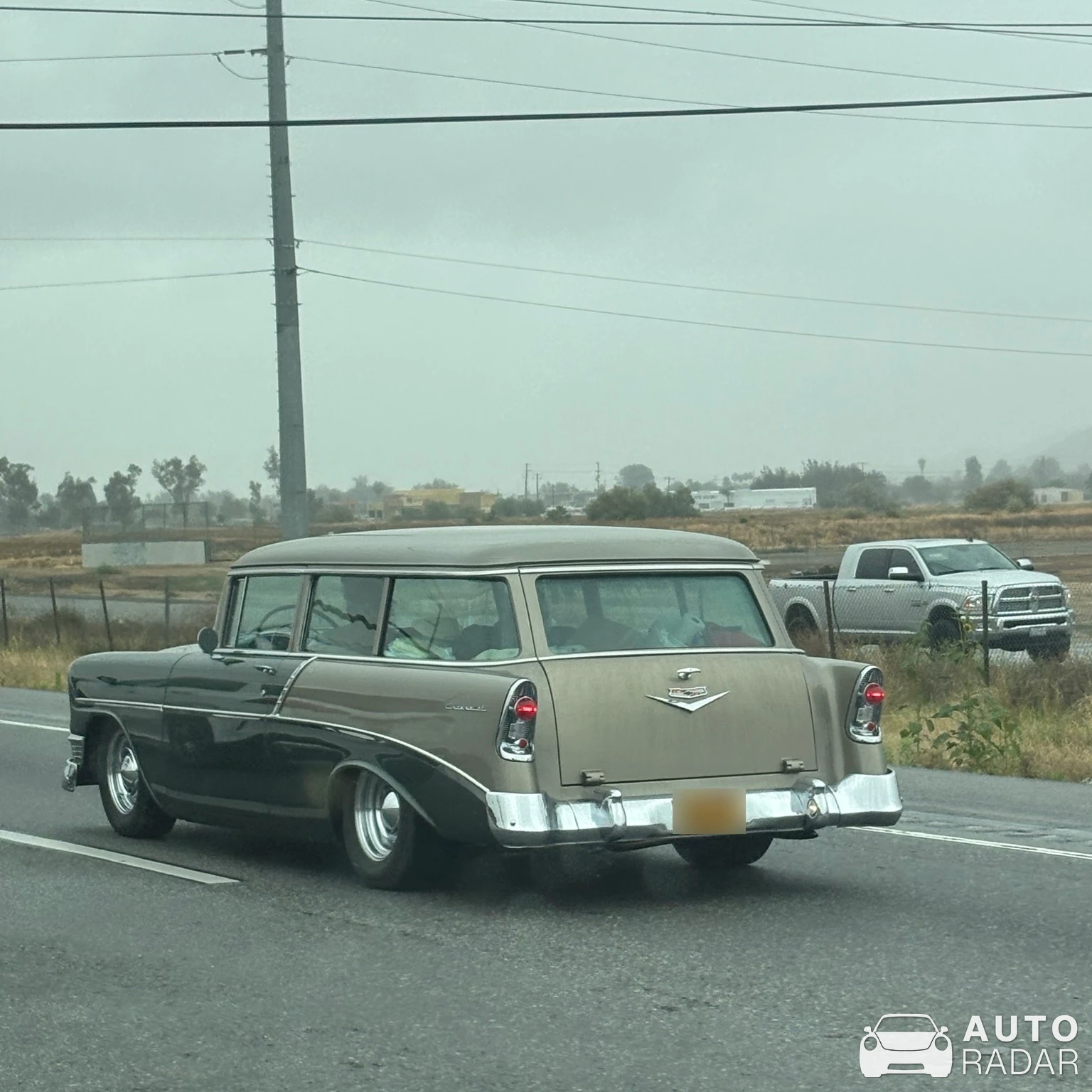 Chevrolet Bel Air Wagon spotted in Menifee