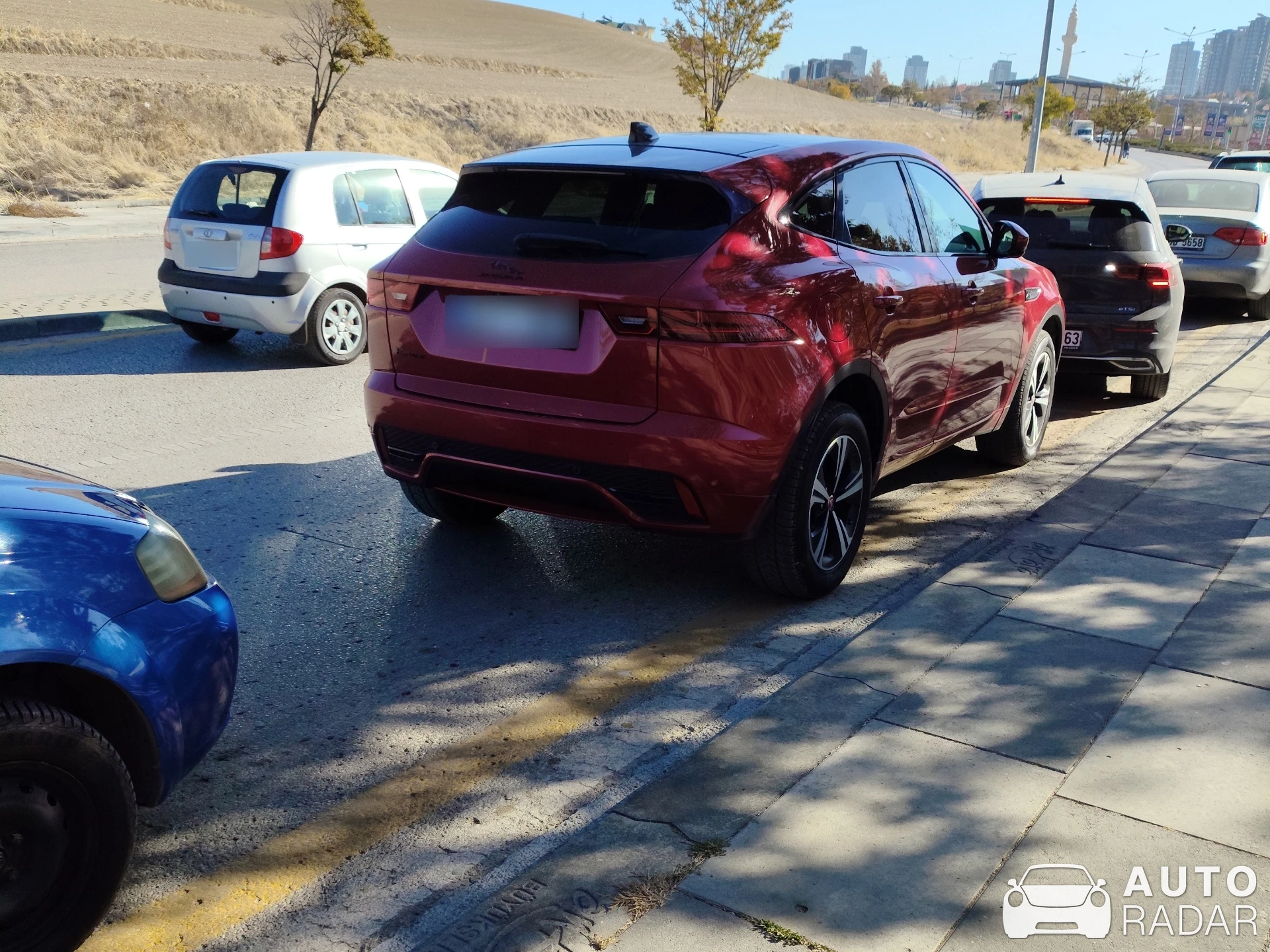 Jaguar E-PACE spotted in Yenimahalle, Türkiye