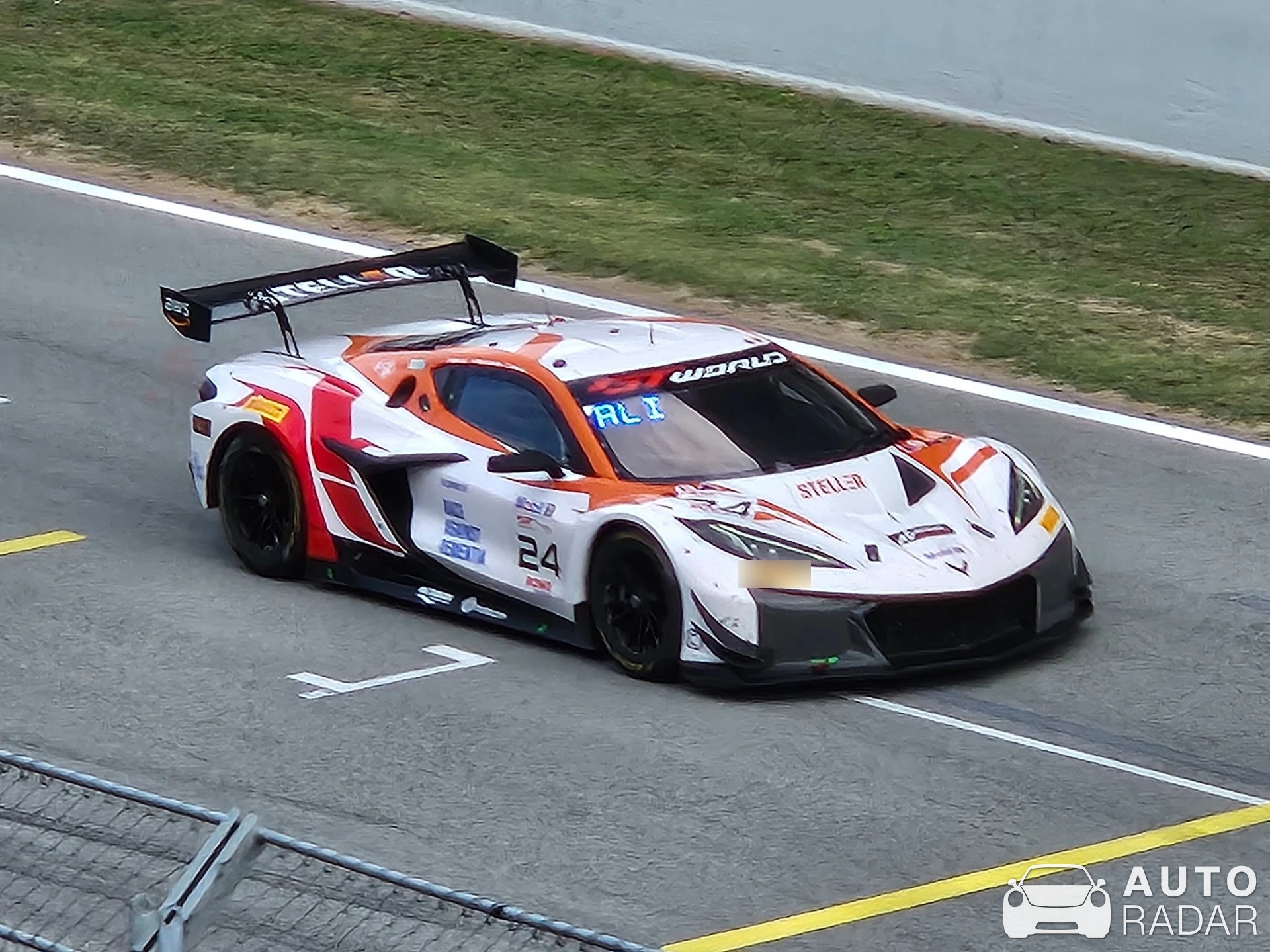 Chevrolet Corvette C8 Z06 GT3.R spotted in Montmeló