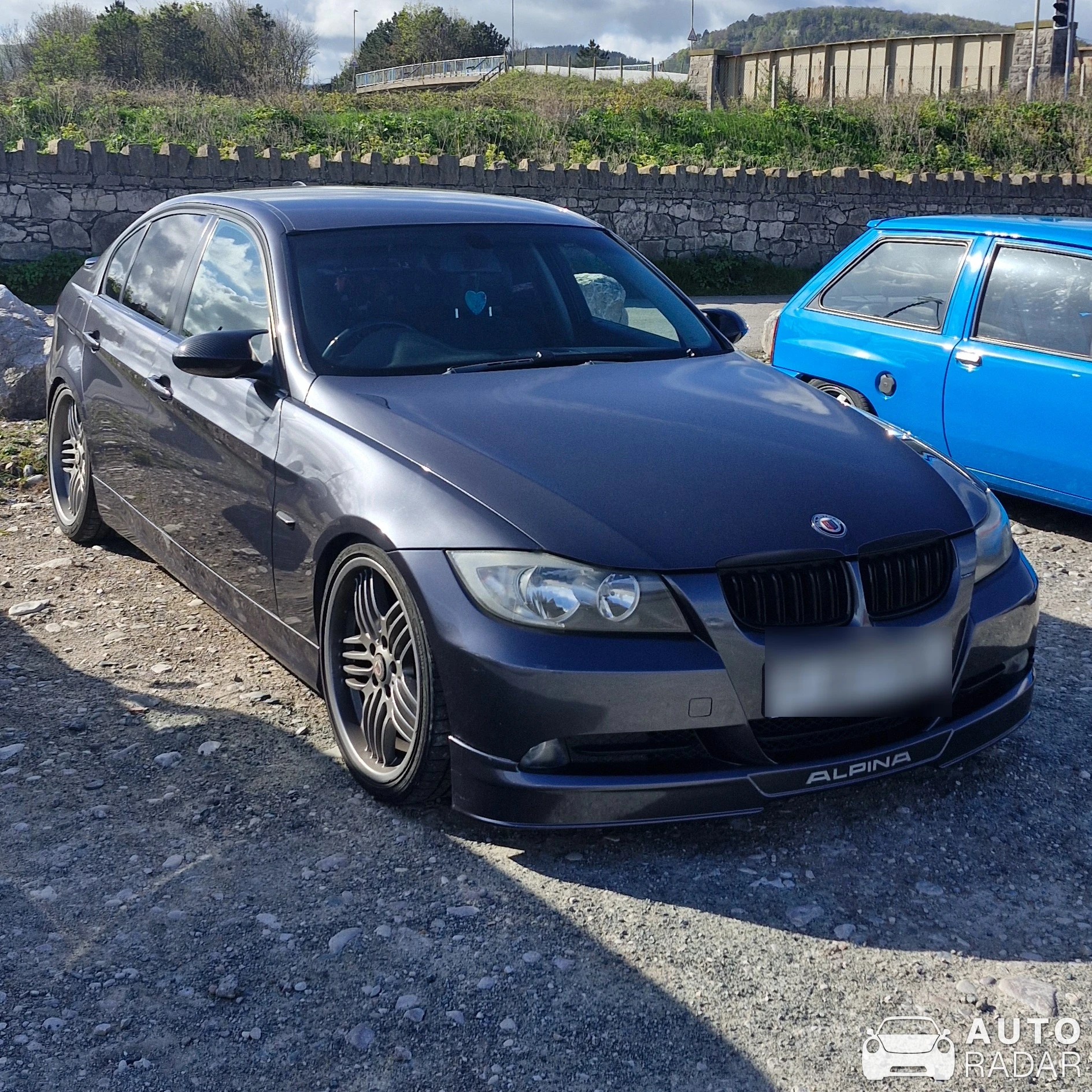 Alpina D3 Sedan spotted in Abergele