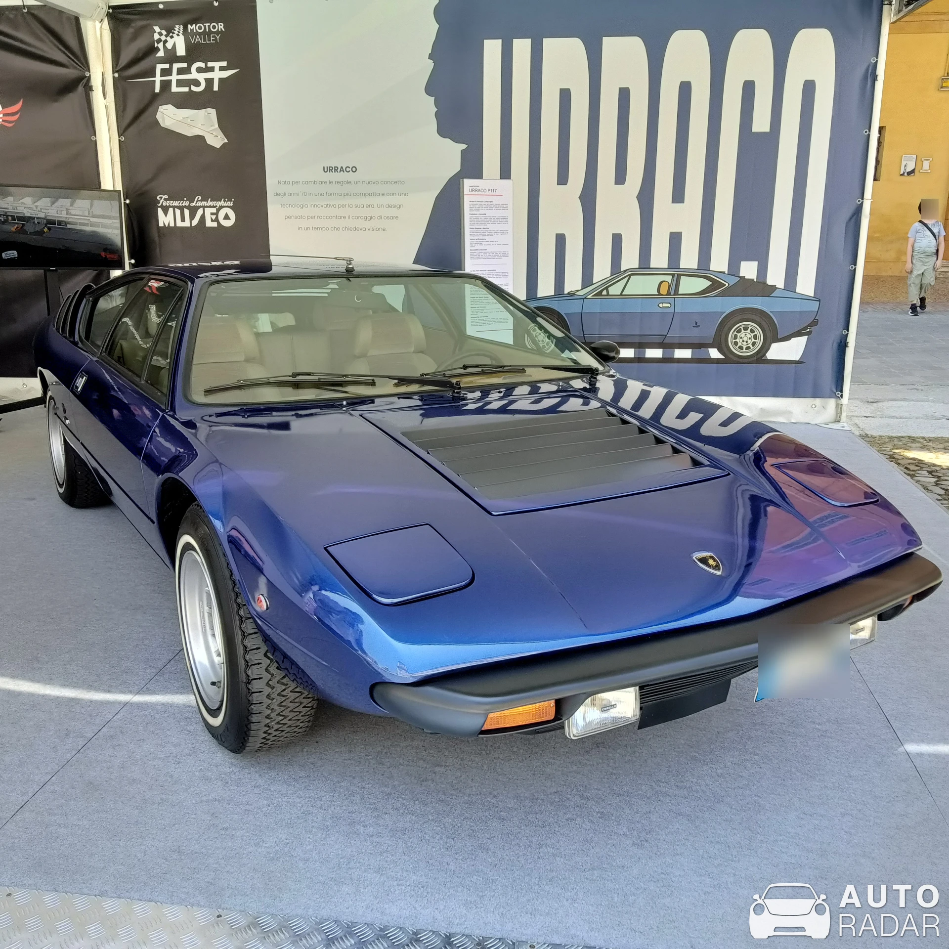 Lamborghini Urraco spotted in Modena
