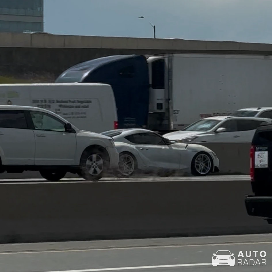 Toyota GR Supra A90 spotted in Brampton