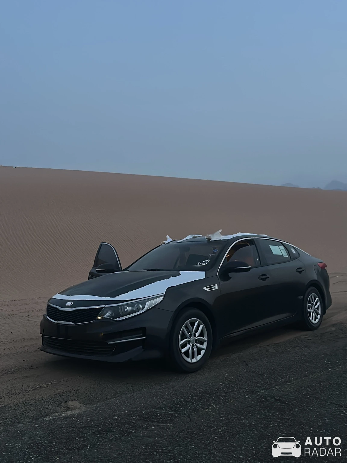 Kia Optima spotted in شغب