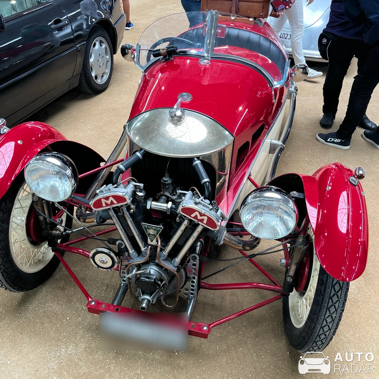 Morgan Super Sports Three-Wheeler spotted in Valdemorillo