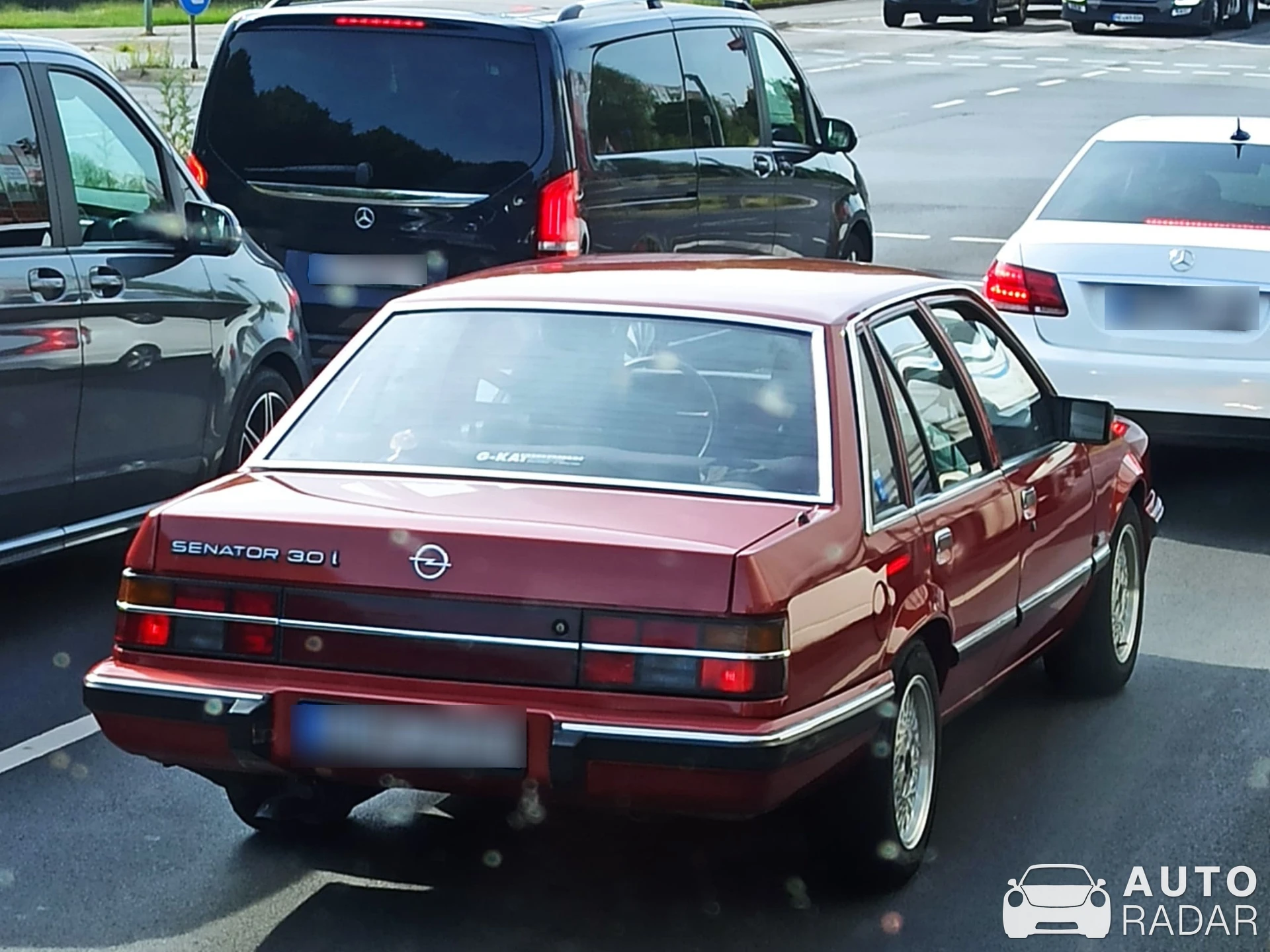 Opel Senator B 3.0i spotted in Słubice