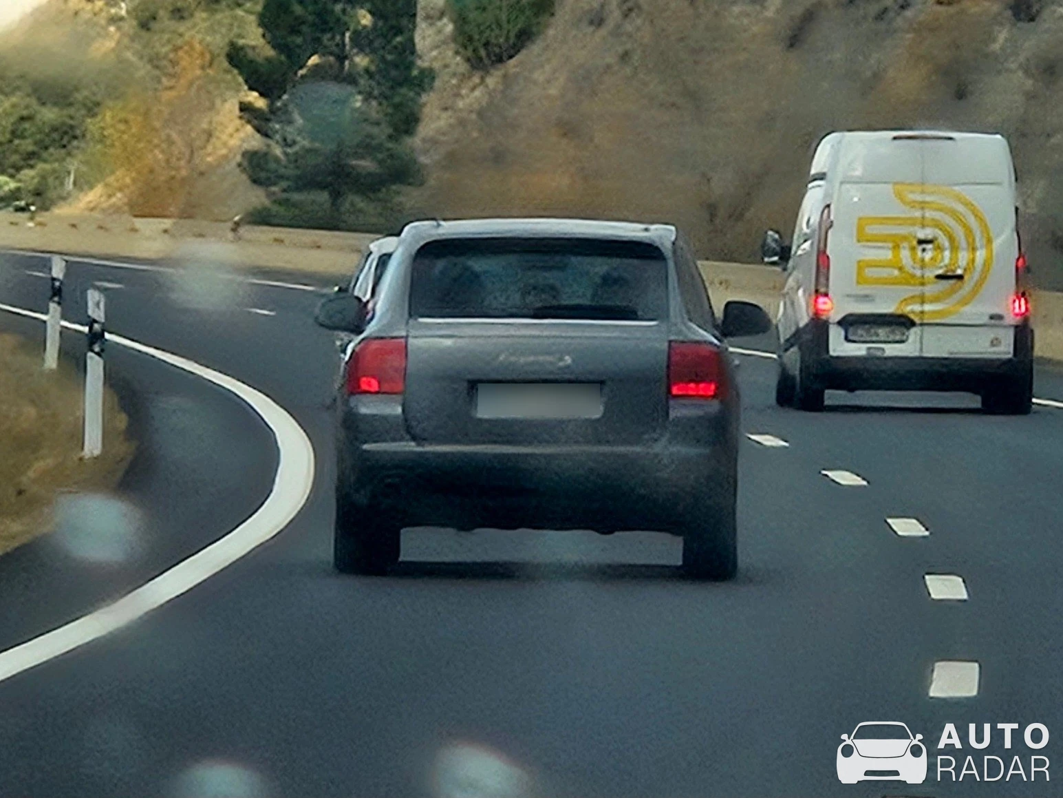 Porsche Cayenne S spotted in Lechago, España
