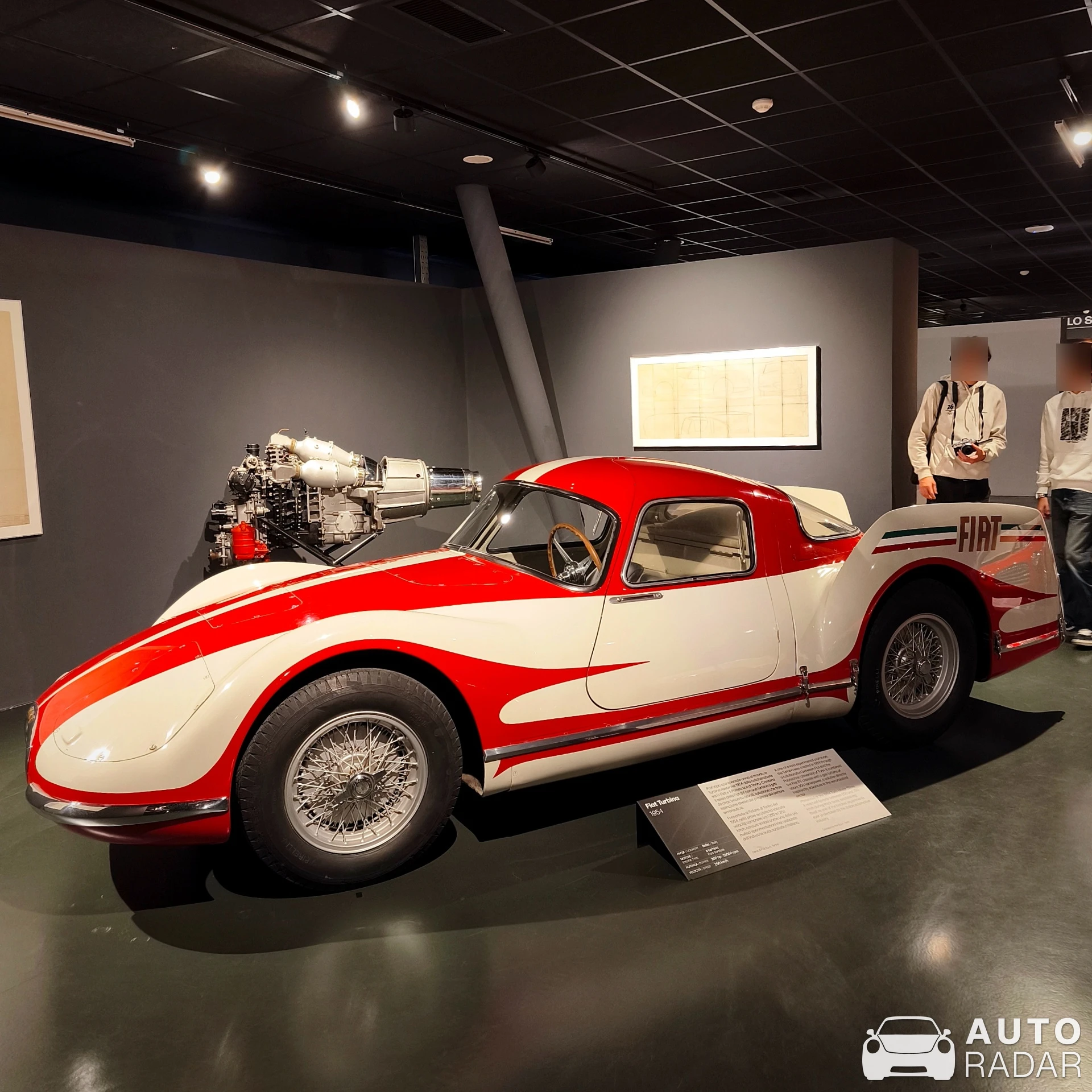 Fiat Turbina spotted in Torino, Italy
