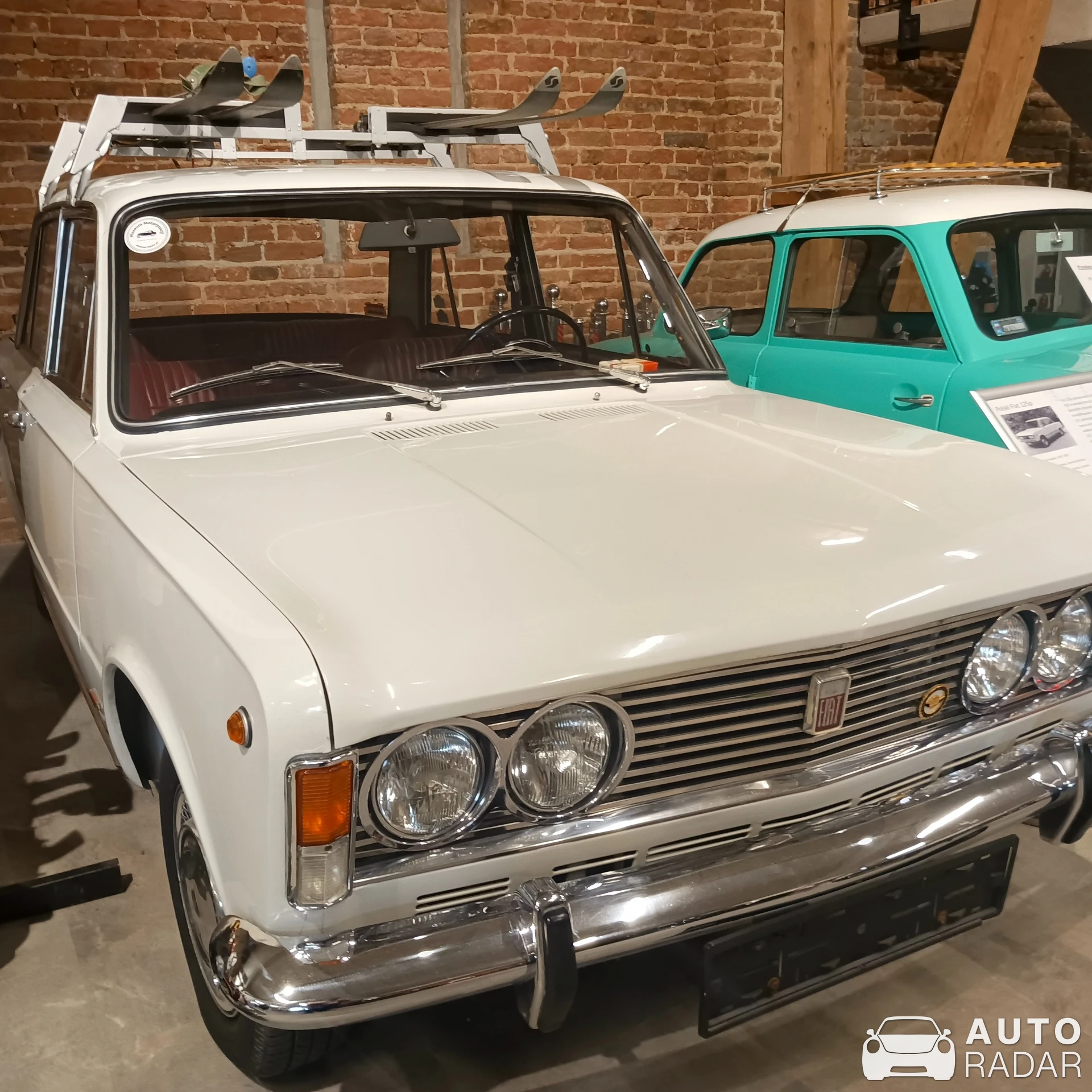 Polski Fiat 125p spotted in Ślęza