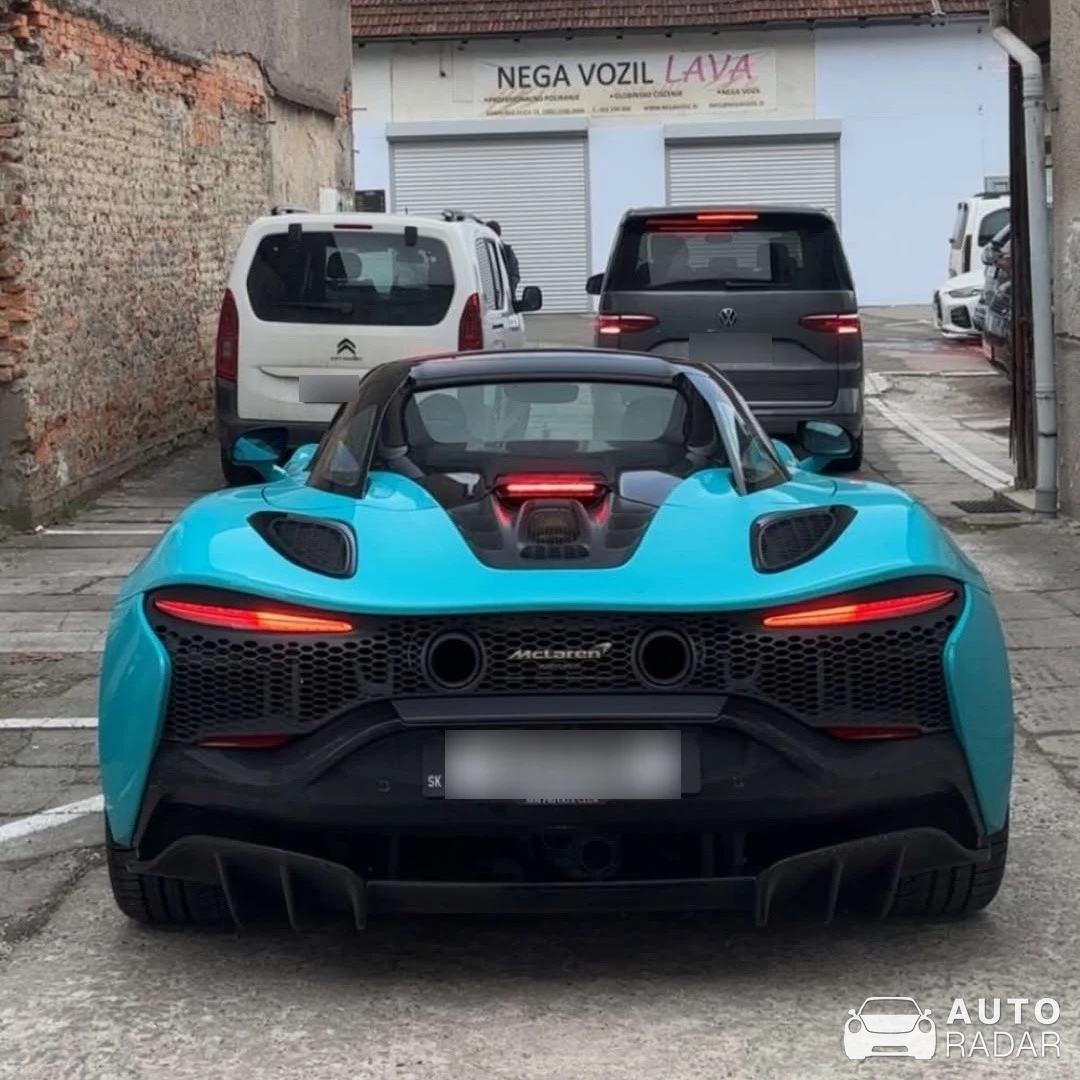 McLaren Artura spotted in Ljubljana, Slovenia