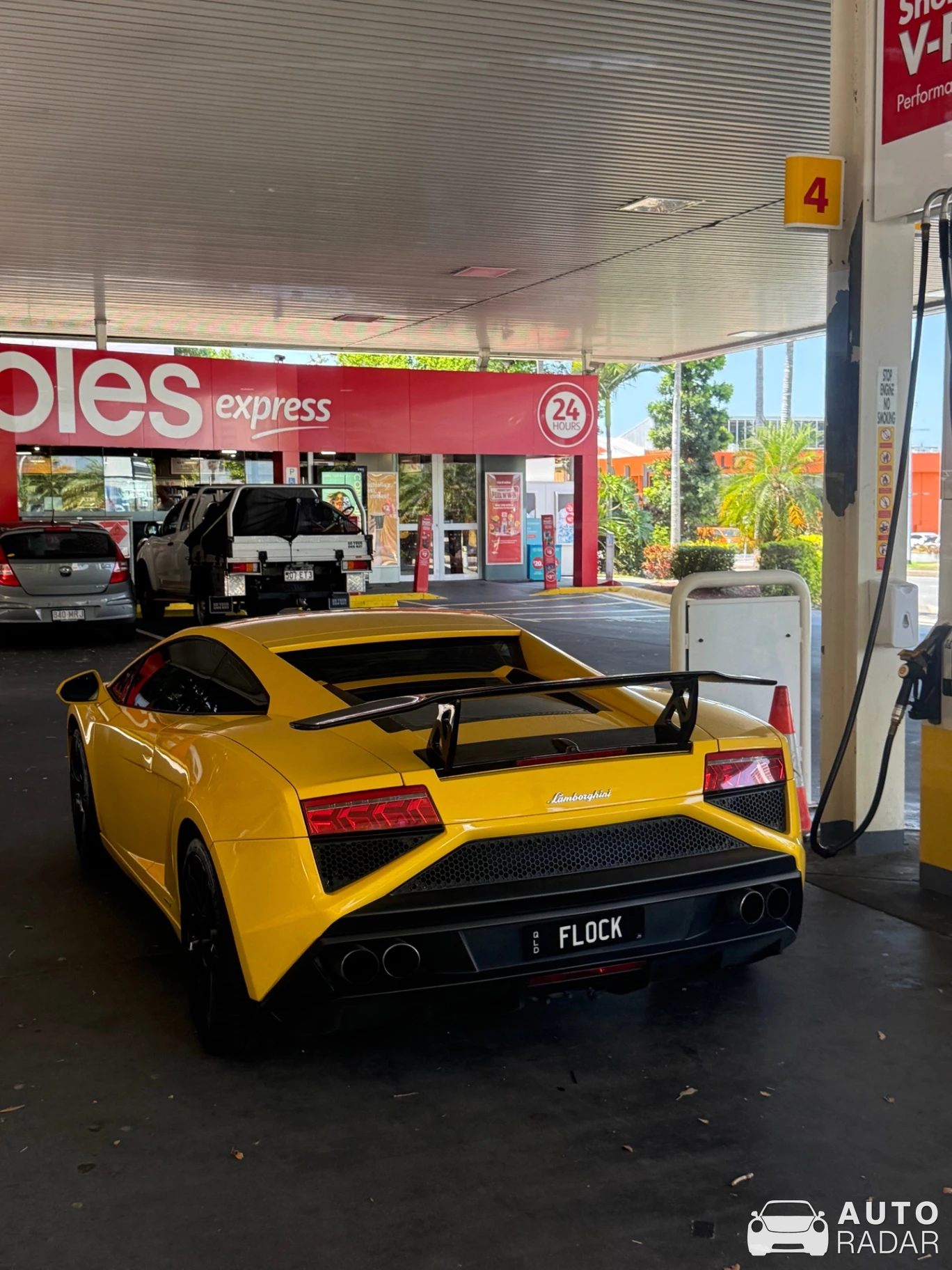 Lamborghini Gallardo LP570-4 Squadra Corse spotted in Newstead, Australia