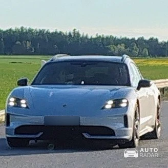 Porsche Taycan Sport Turismo spotted in Uppsala