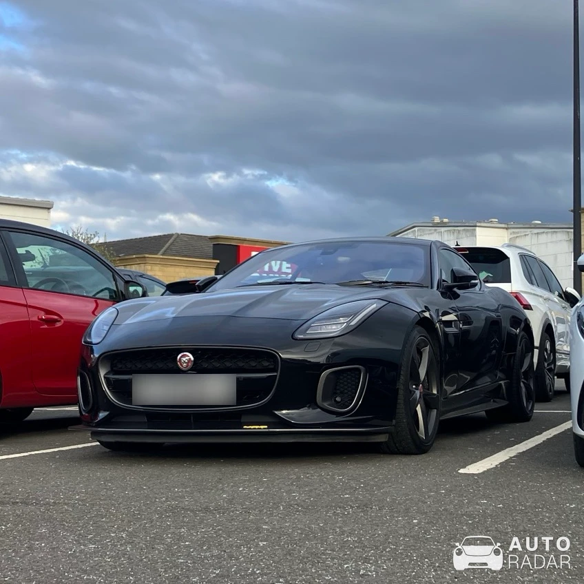 Jaguar F-Type 400 Sport Coupé spotted