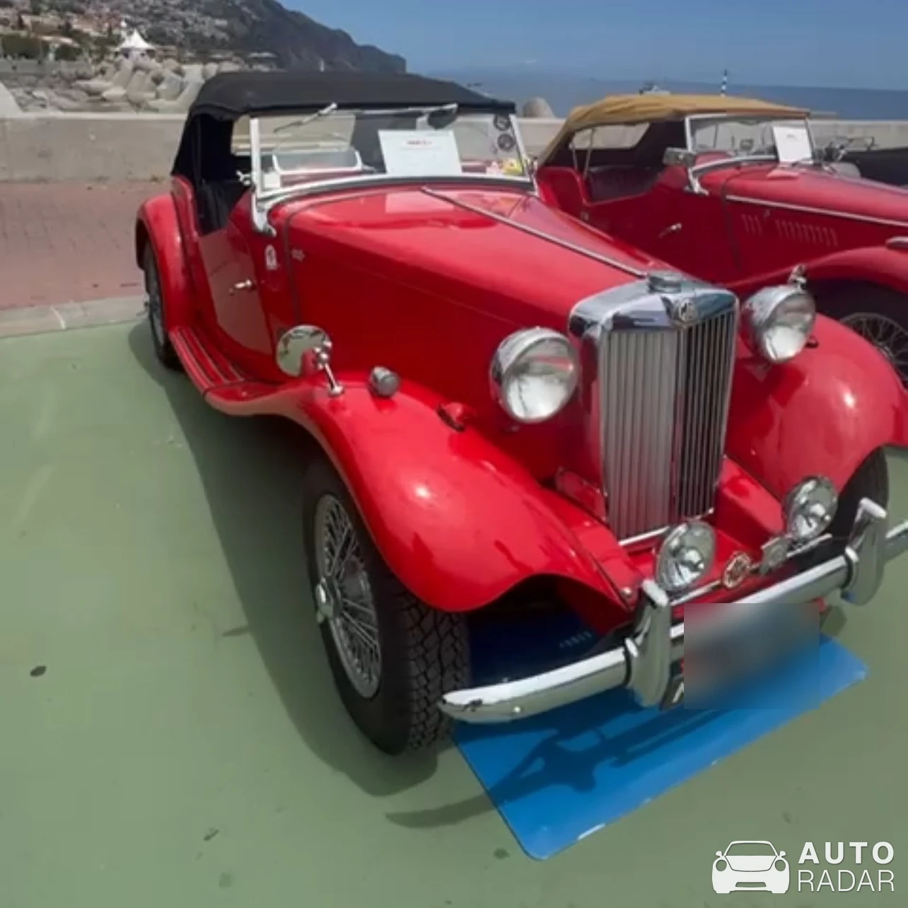 MG TC spotted in Lisbon, Portugal
