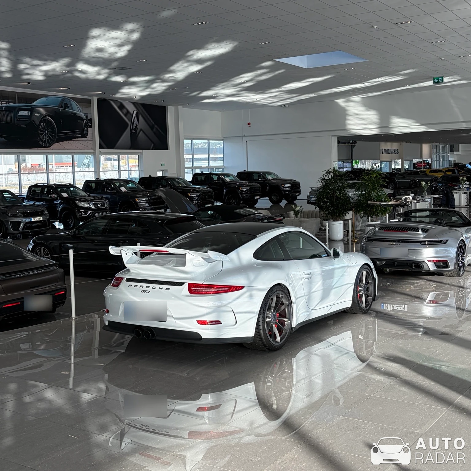 Porsche 991 GT3 MkI spotted in Åby