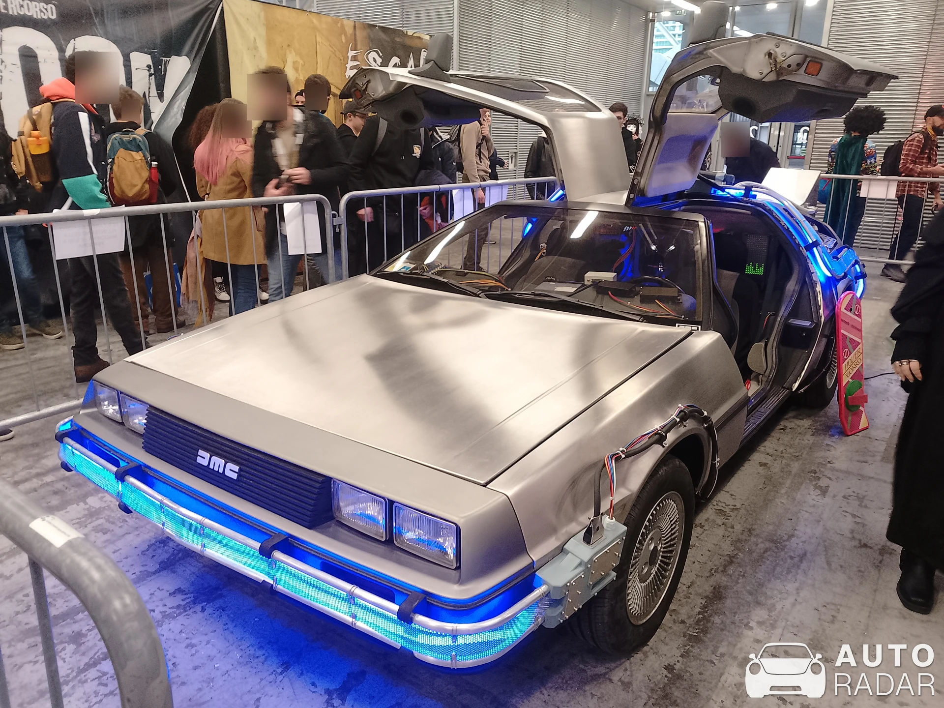 DeLorean DMC-12 spotted in Bologna, Italy