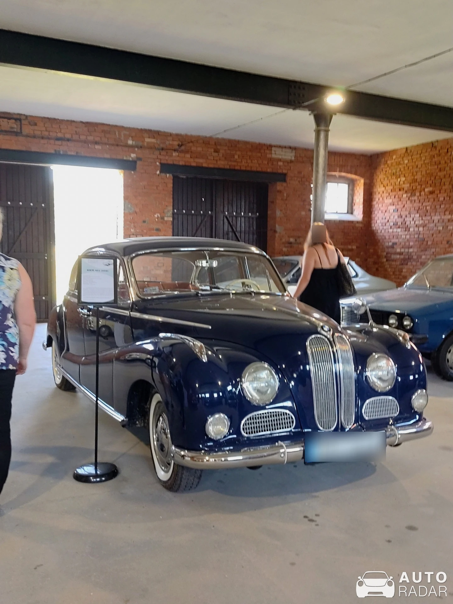 BMW 501 spotted in Biała Olecka