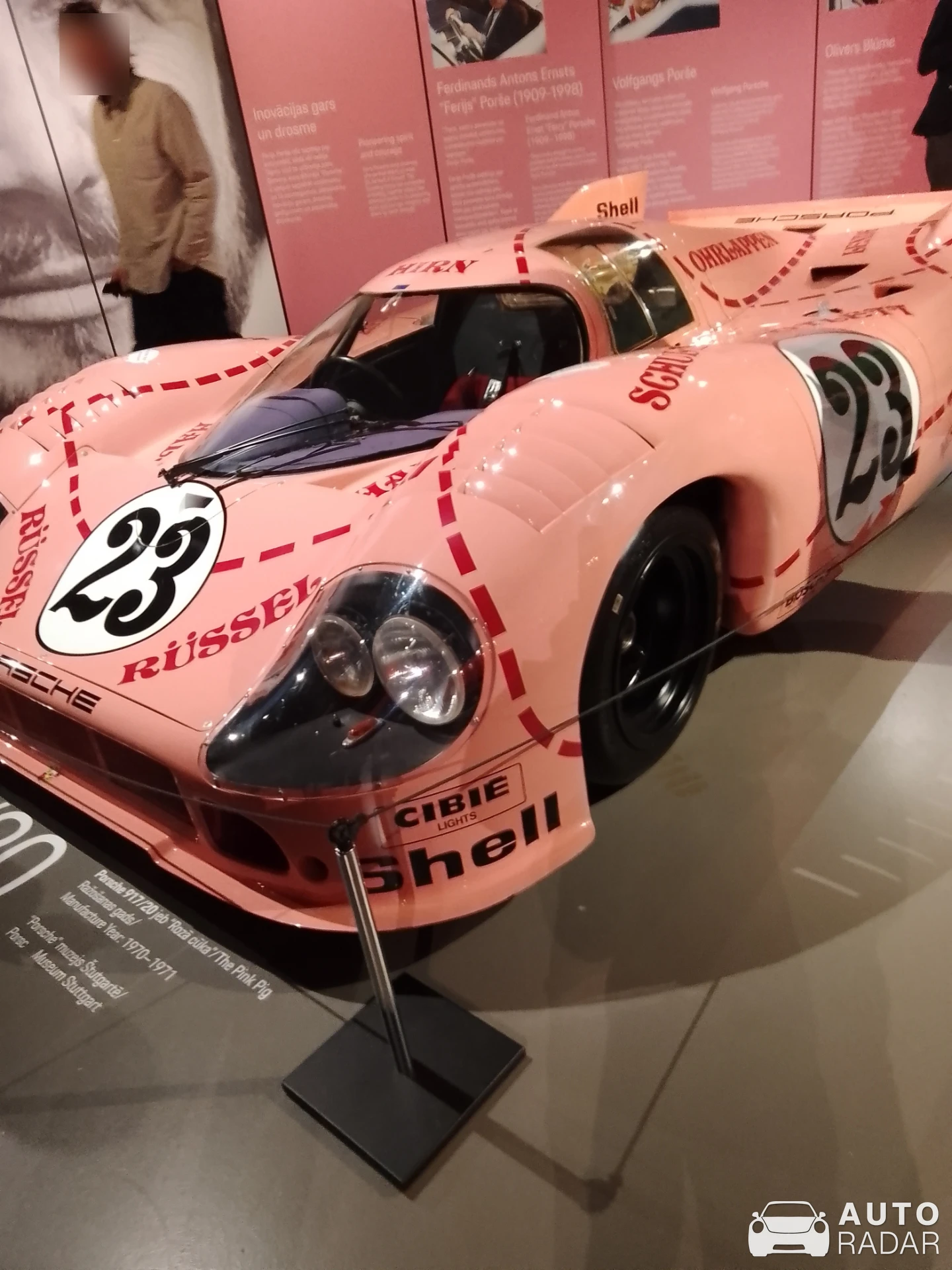Porsche 917/20 spotted in Rīga, Latvija