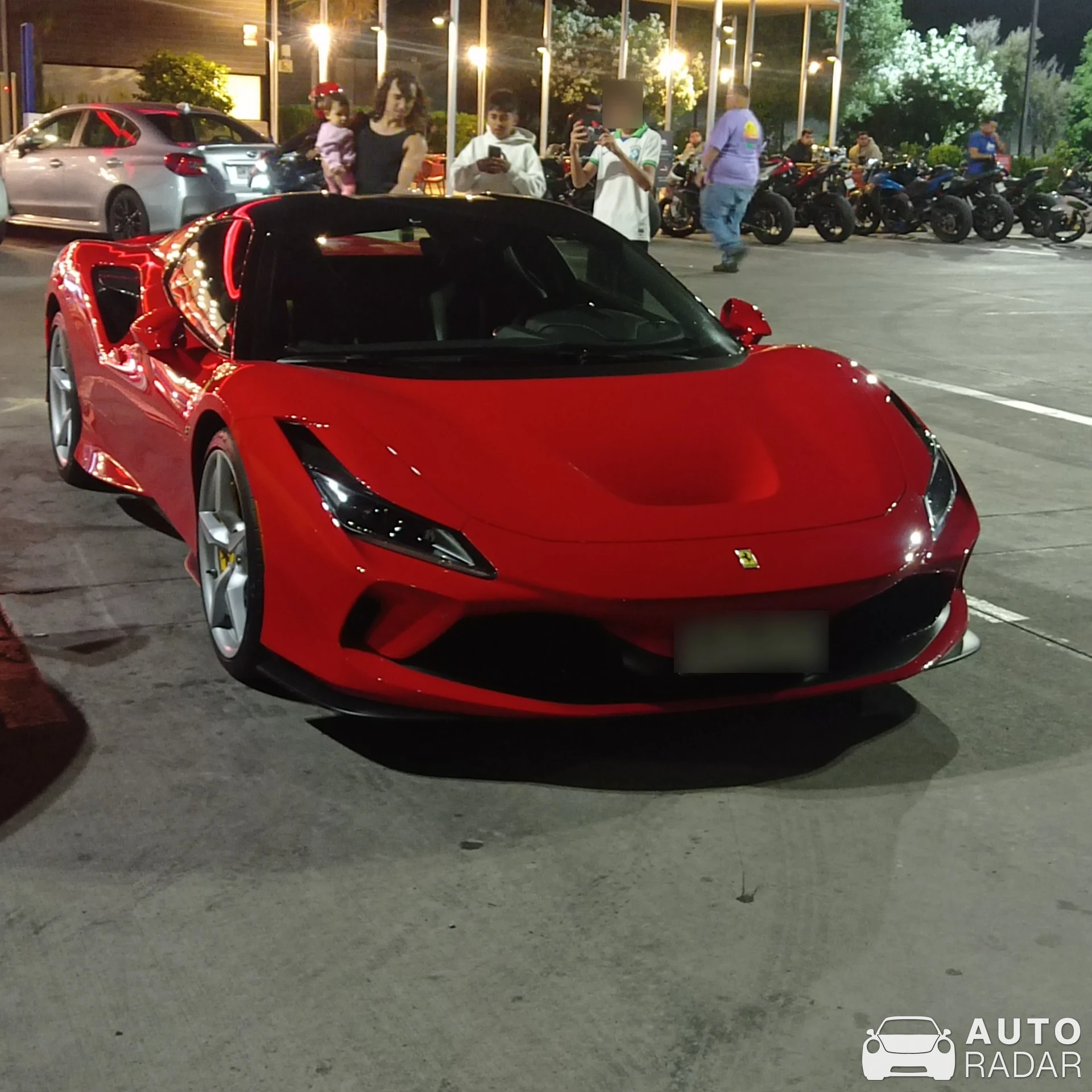 Ferrari F8 Tributo spotted in Santiago, Chile