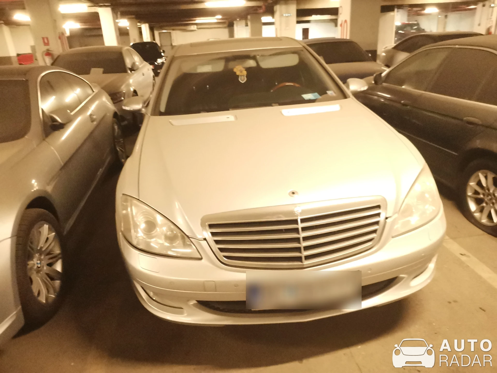 Mercedes-Benz S-Klasse W221 spotted in Bacău, Romania