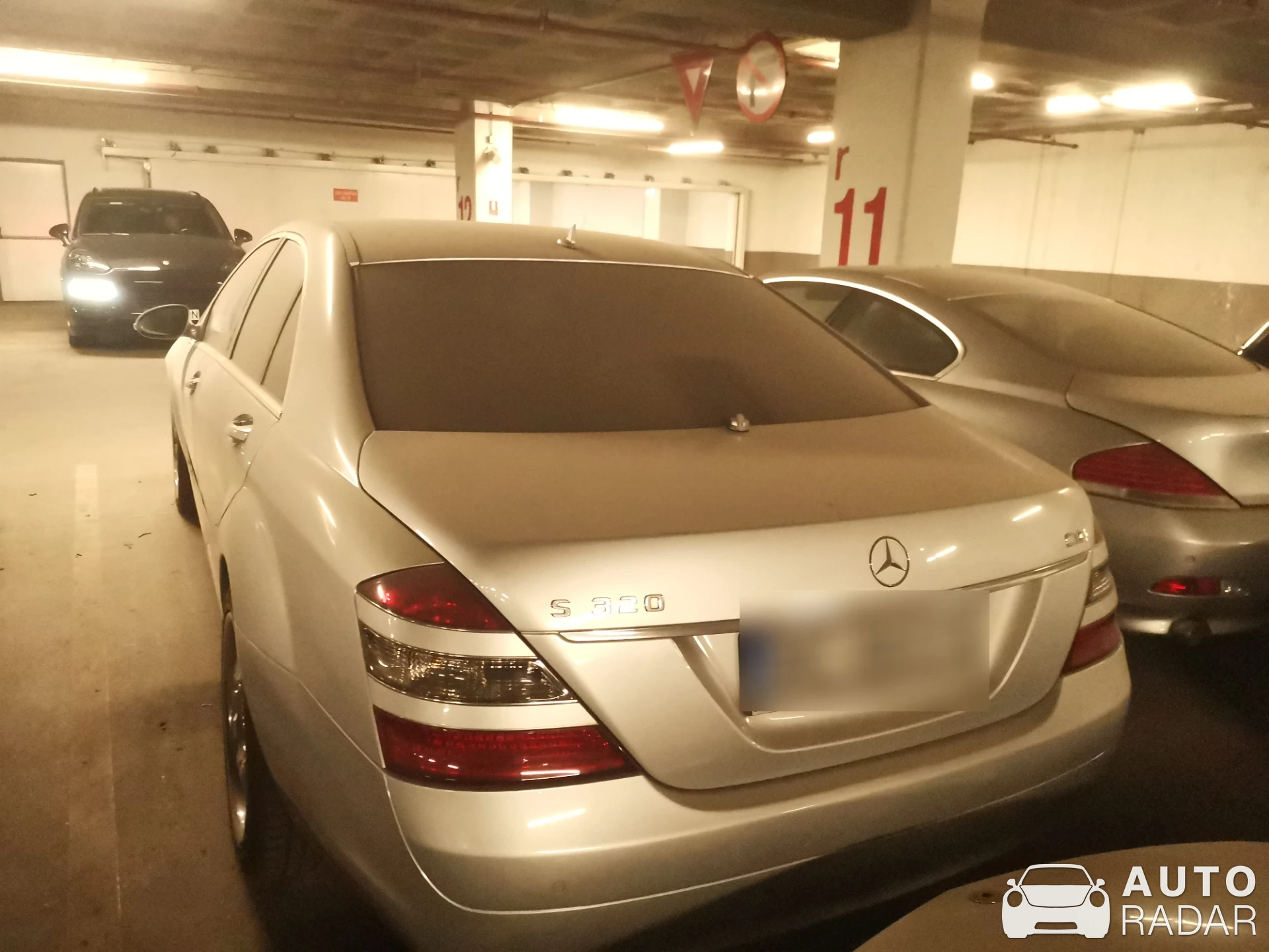 Mercedes-Benz S-Klasse W221 spotted in Bacău