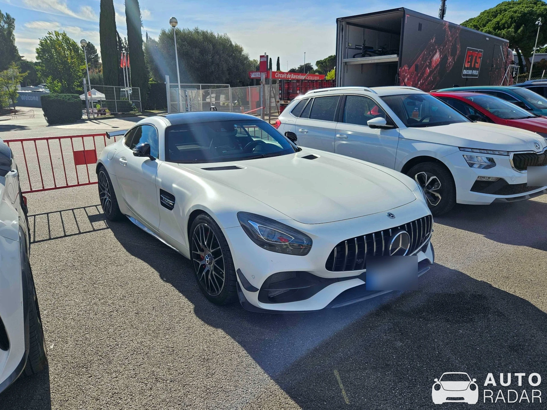 Mercedes-AMG GT C Edition 50 C190 spotted in Montmeló