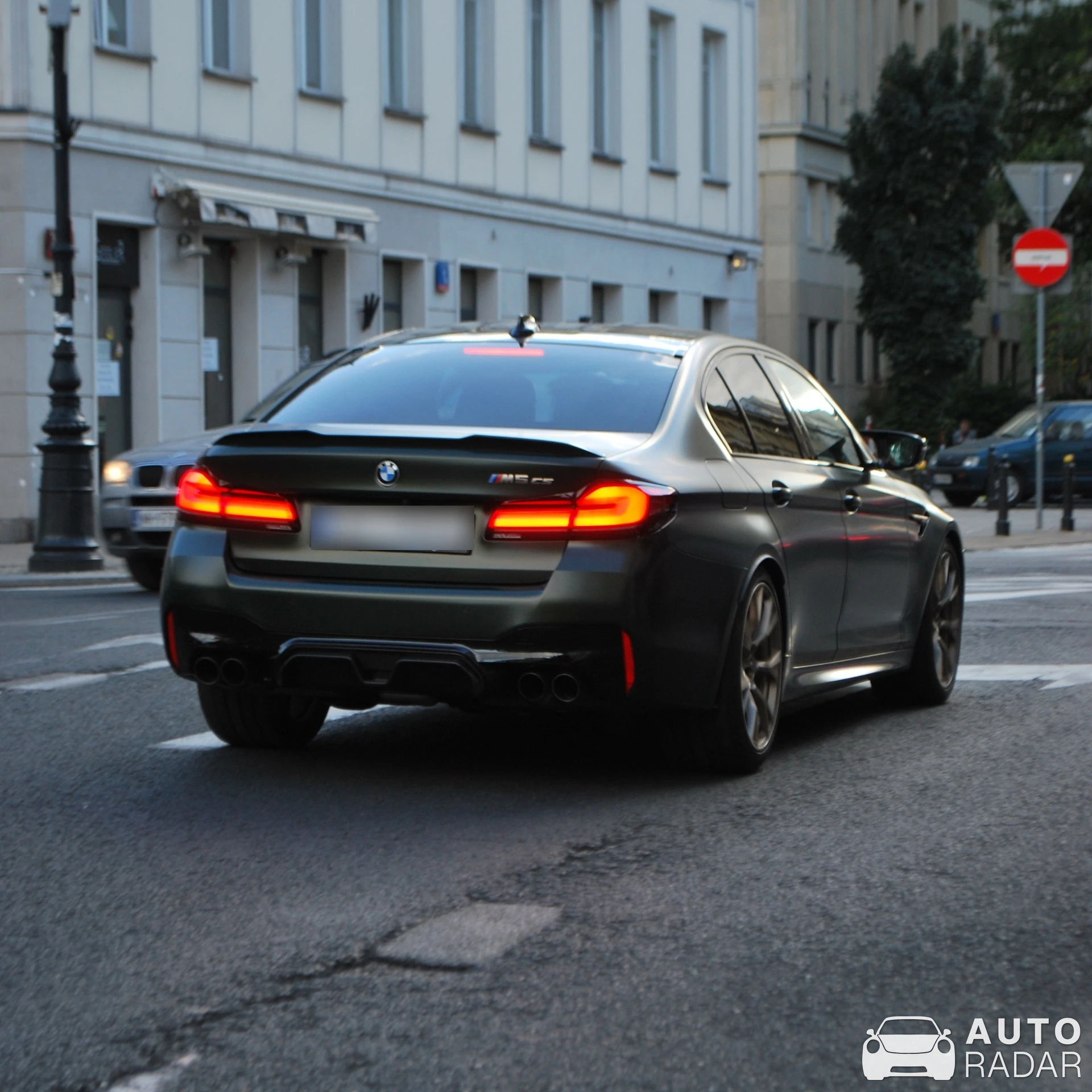 BMW M5 F90 CS spotted in Warszawa, Poland