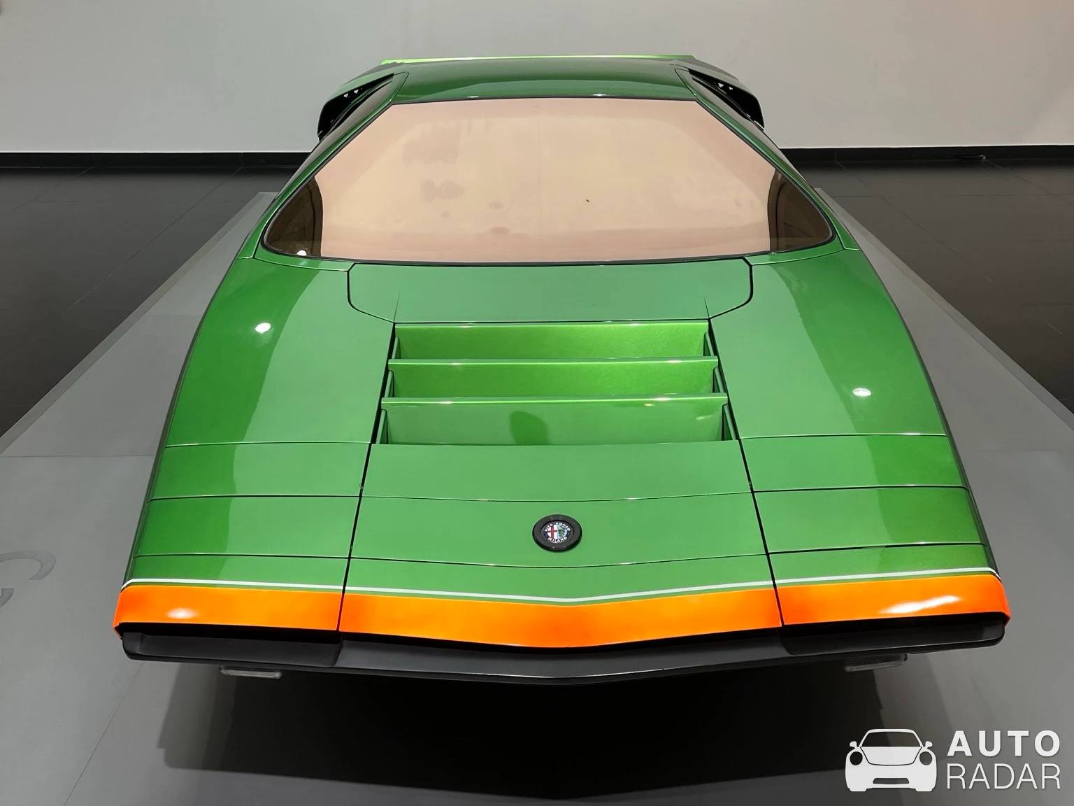 Alfa Romeo Carabo spotted in Rho