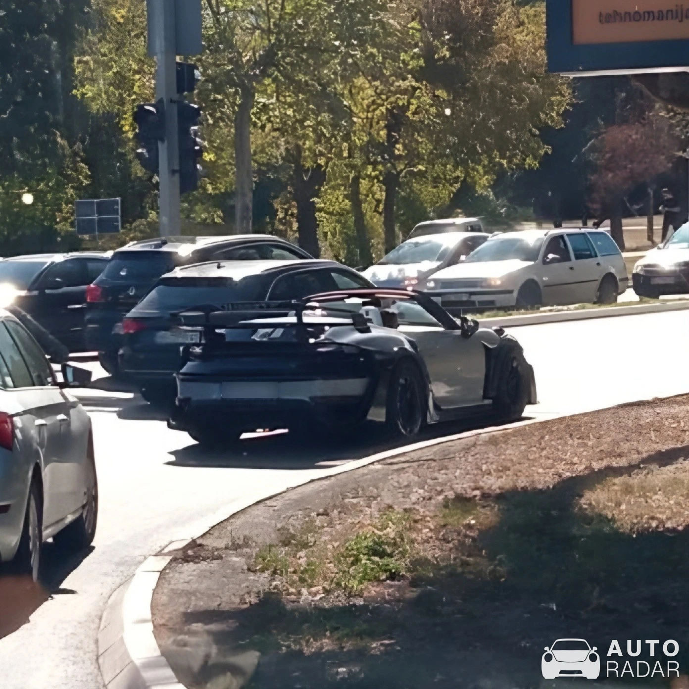 Porsche 992 Turbo S Cabriolet Mansory spotted in Belgrade