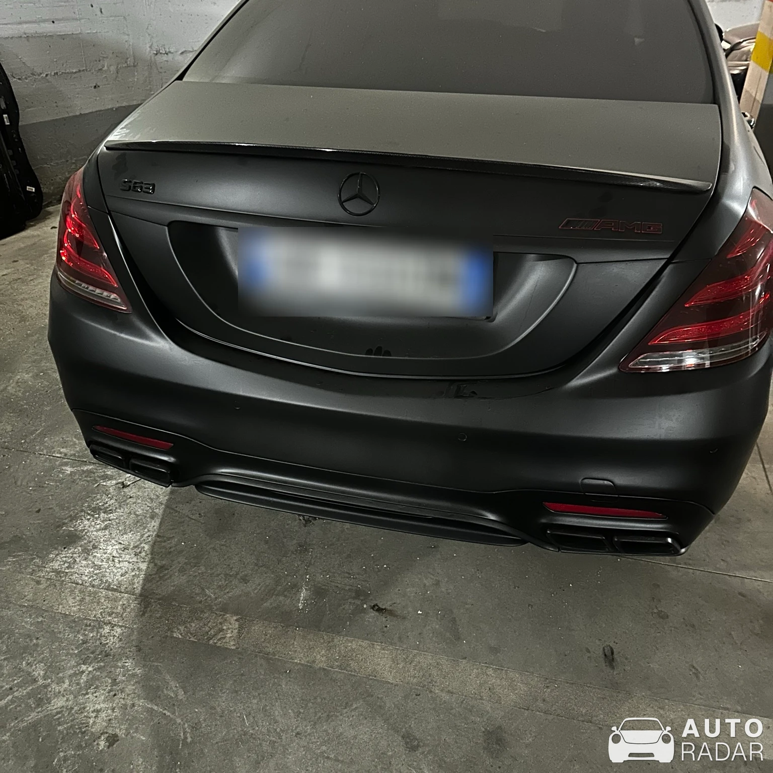 Mercedes-AMG S 63 V222 spotted in Tirana