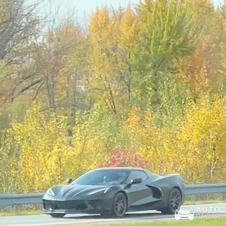 Chevrolet Corvette C8 spotted in Trois-Rivières, Canada