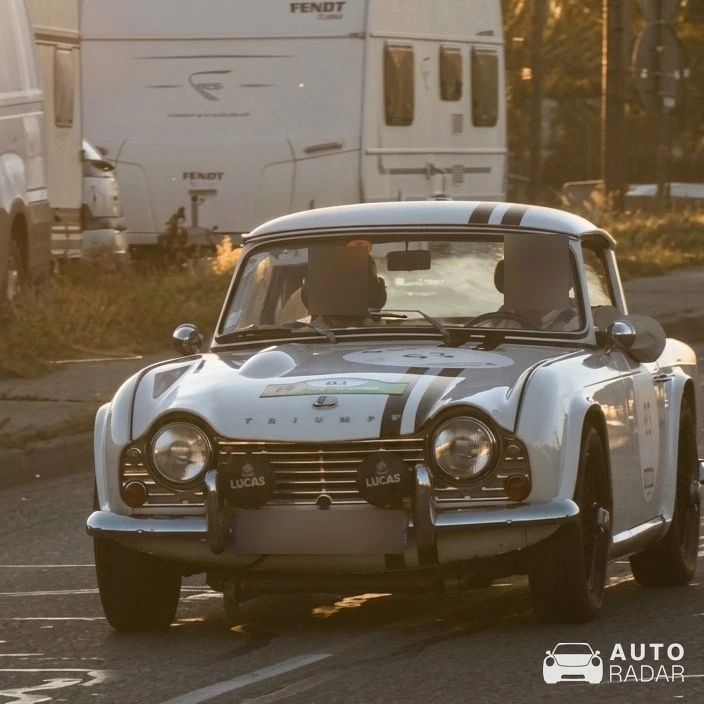 Triumph TR4 spotted