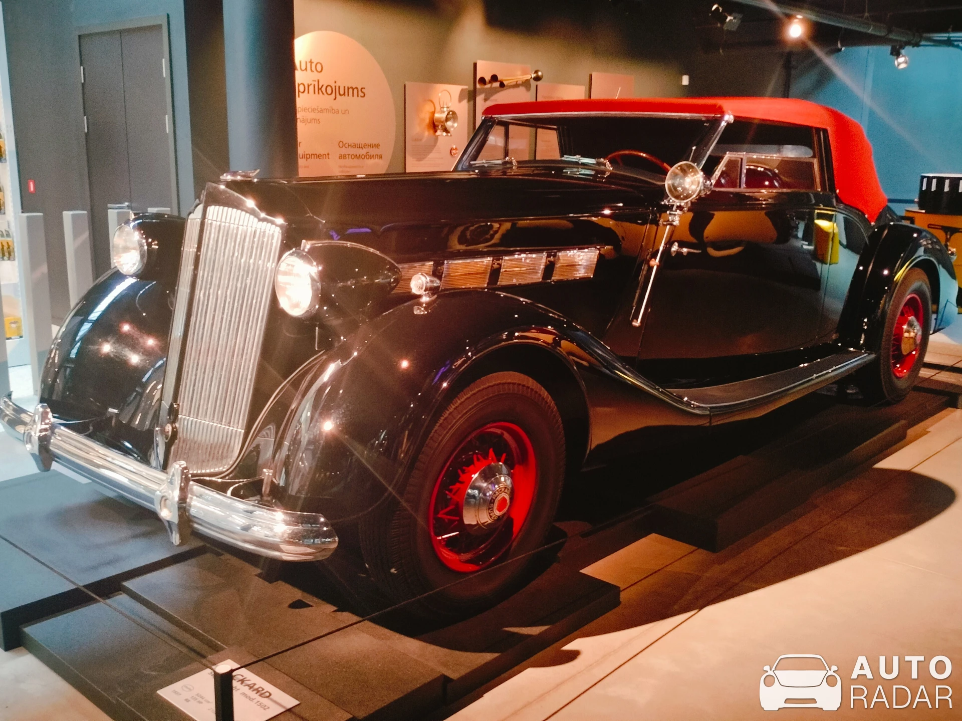 Packard Super 8 spotted in Riga
