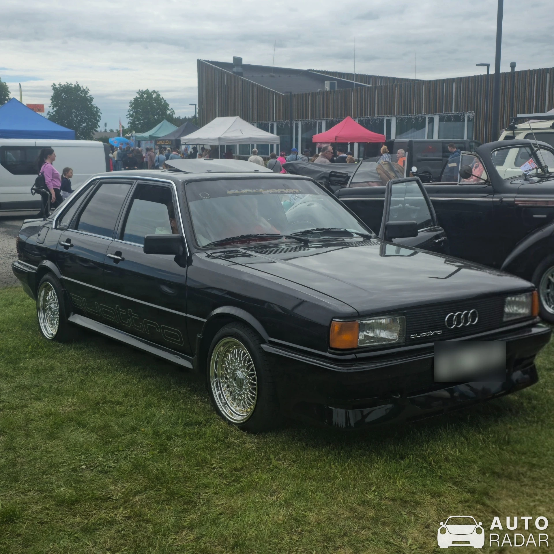 Audi 80 B2 GTE Quattro spotted in Rakvere