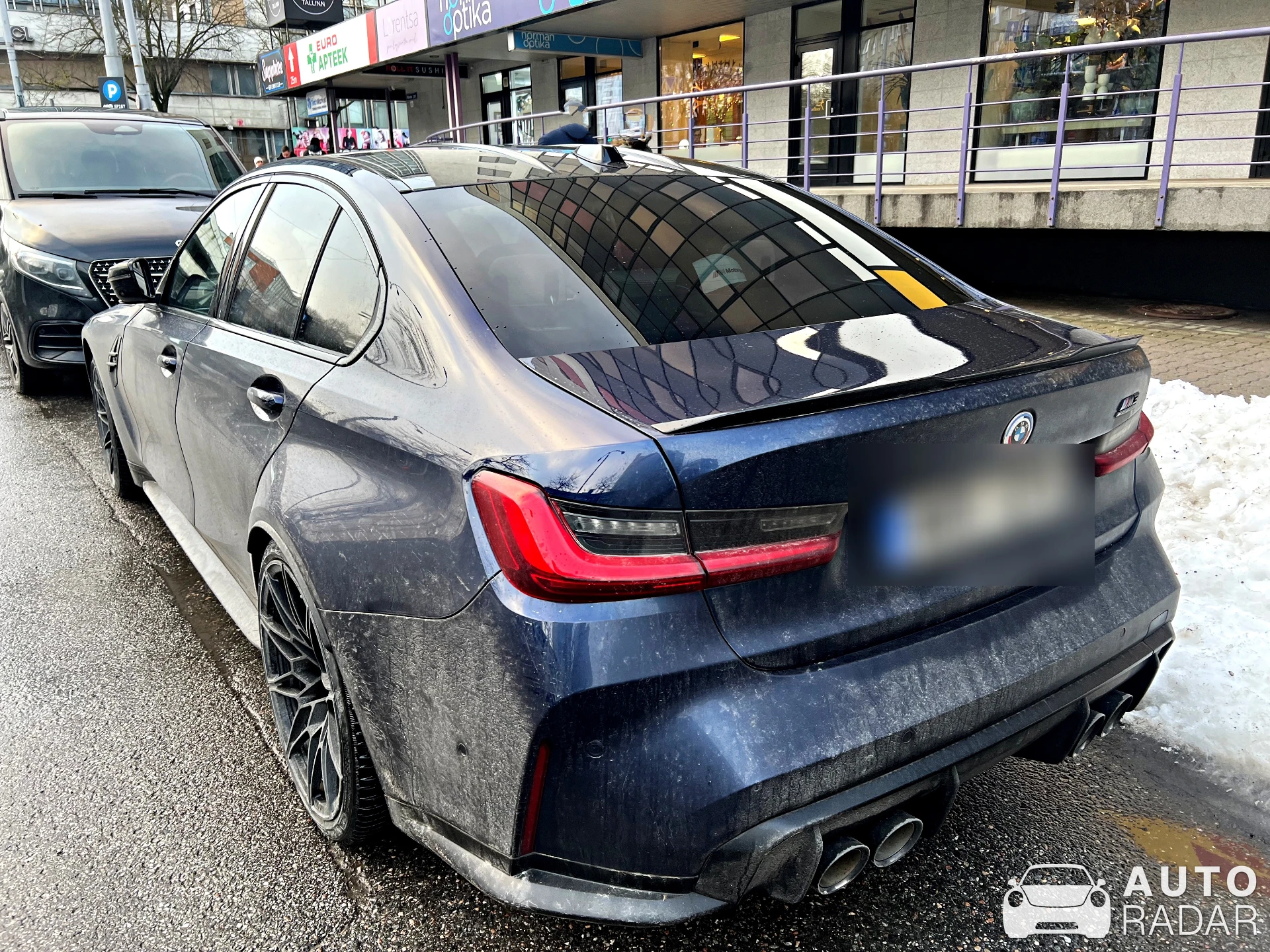 BMW M3 G80 Sedan Competition spotted in Tallinn, Estonia