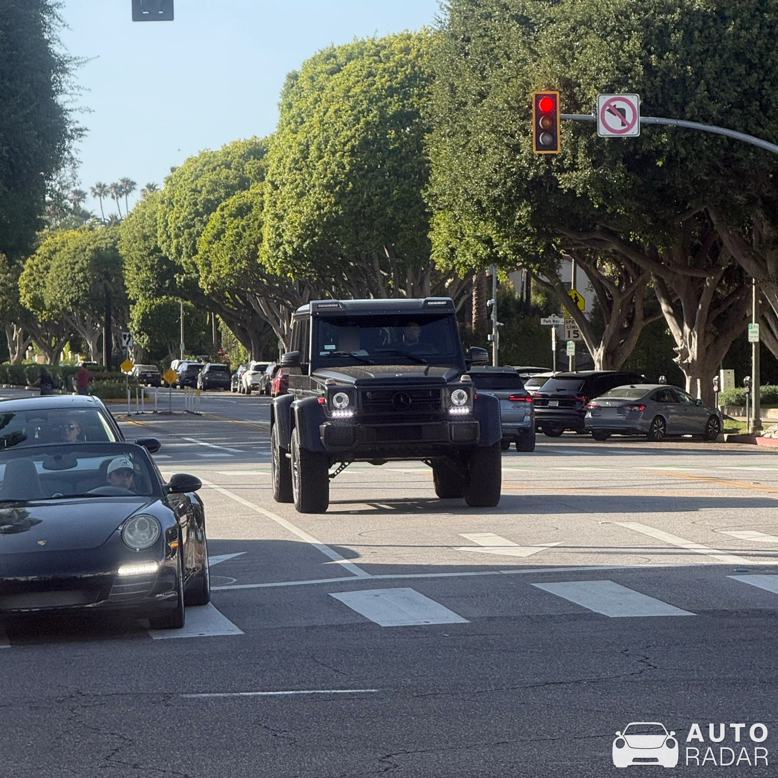 Mercedes-Benz G 550 4X4² spotted in Beverly Hills
