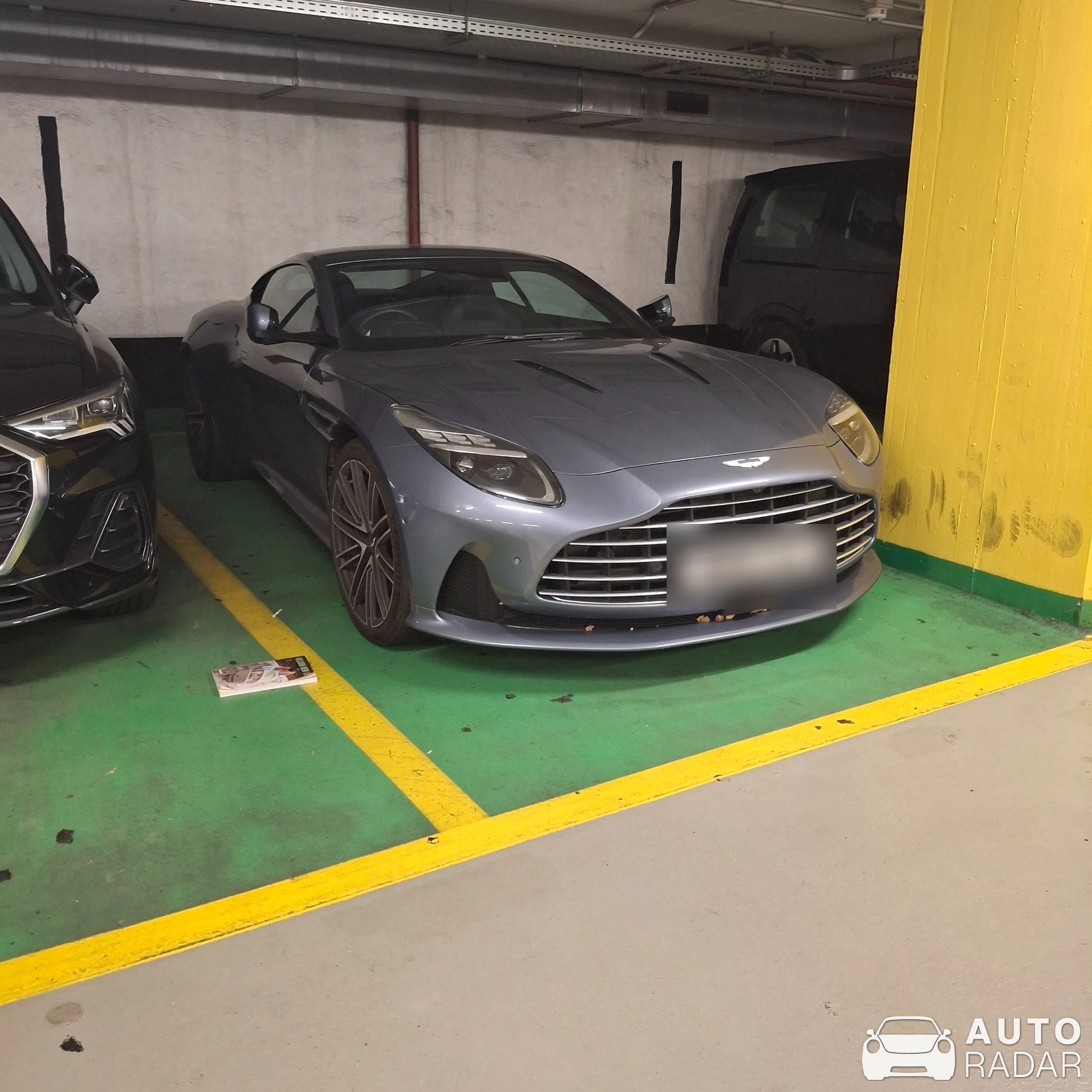 Aston Martin DB12 spotted in Milano, Italy