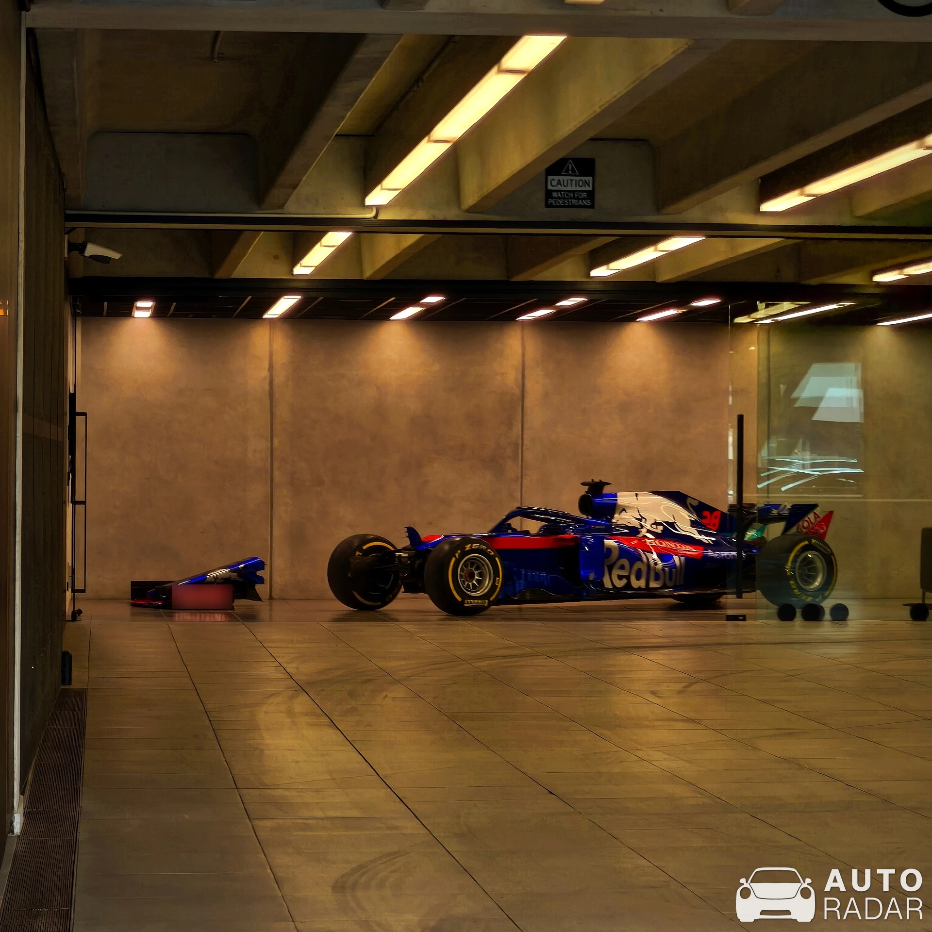 Toro Rosso STR12 spotted in Auckland