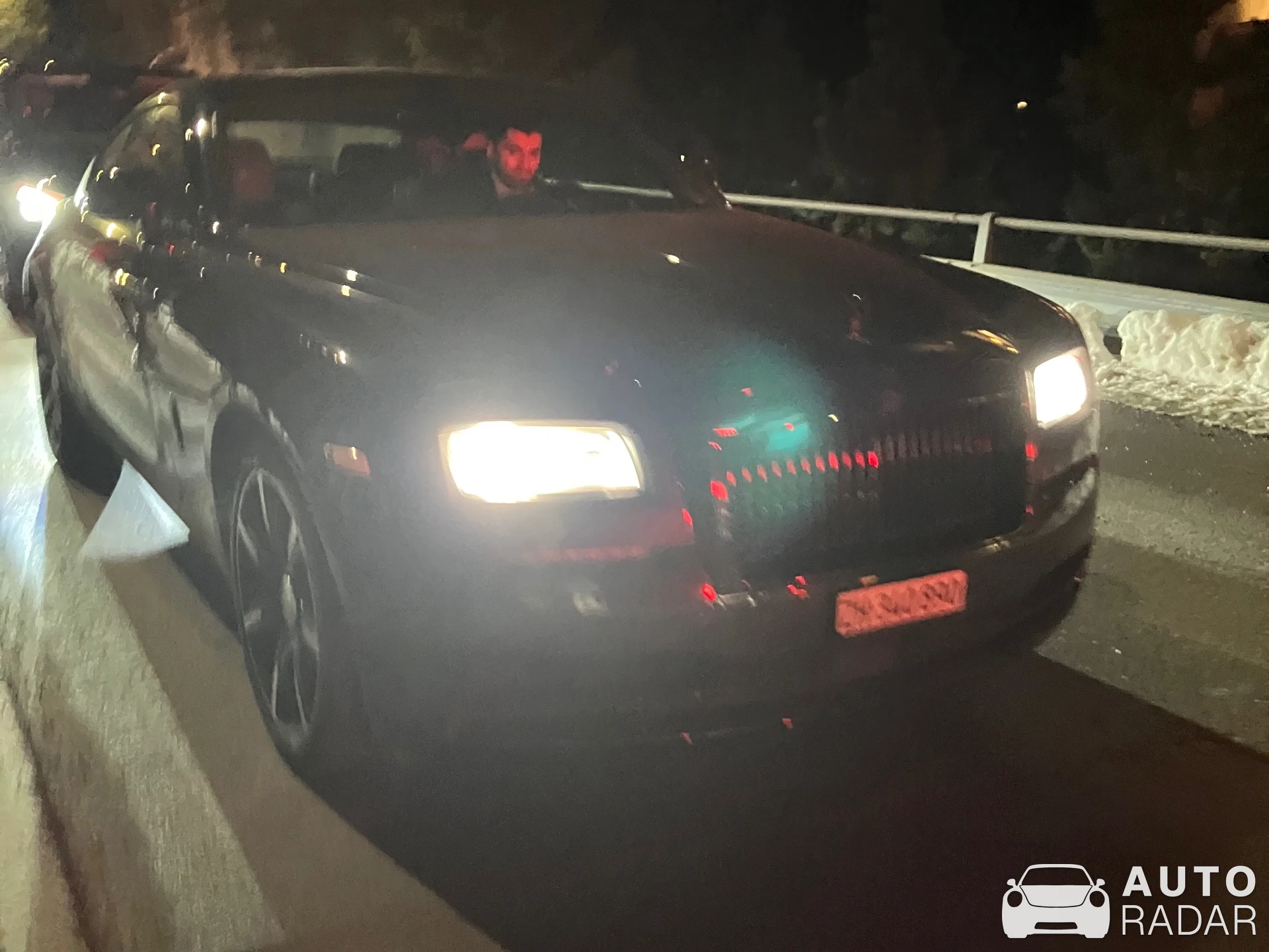 Rolls-Royce Wraith Black Badge spotted in Davos, Switzerland