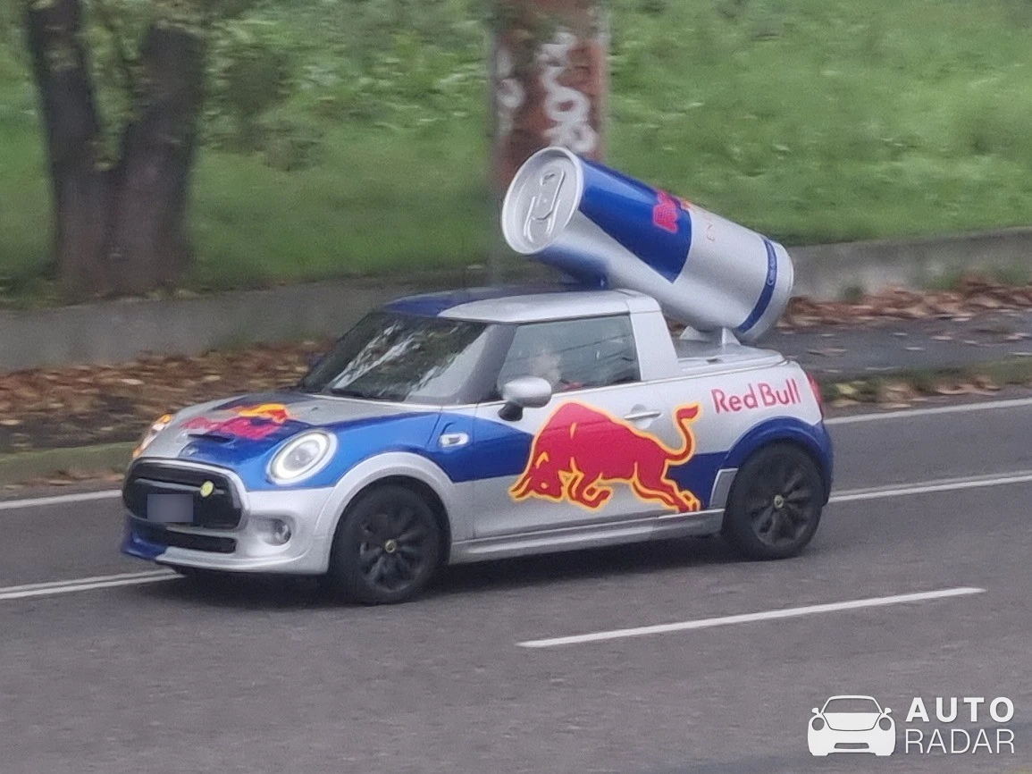 Mini Cooper Red Bull spotted in Milano, Italia