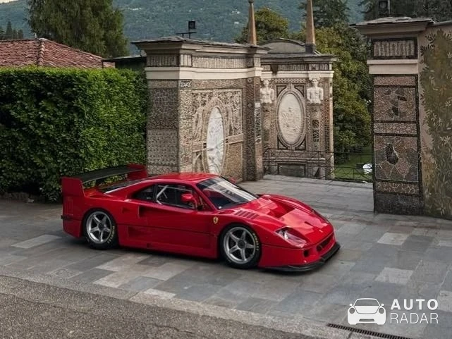 Ferrari F40 LM spotted in Marzano Appio