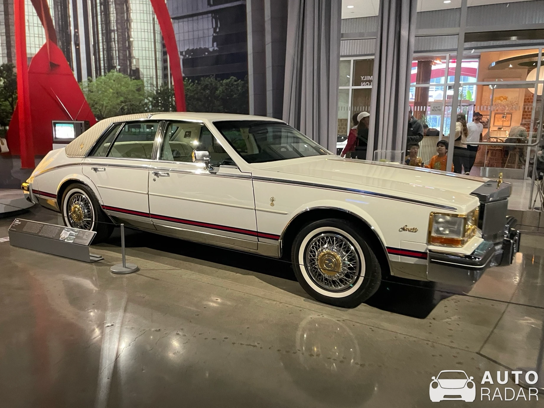 Cadillac Seville Gucci spotted in Los Angeles