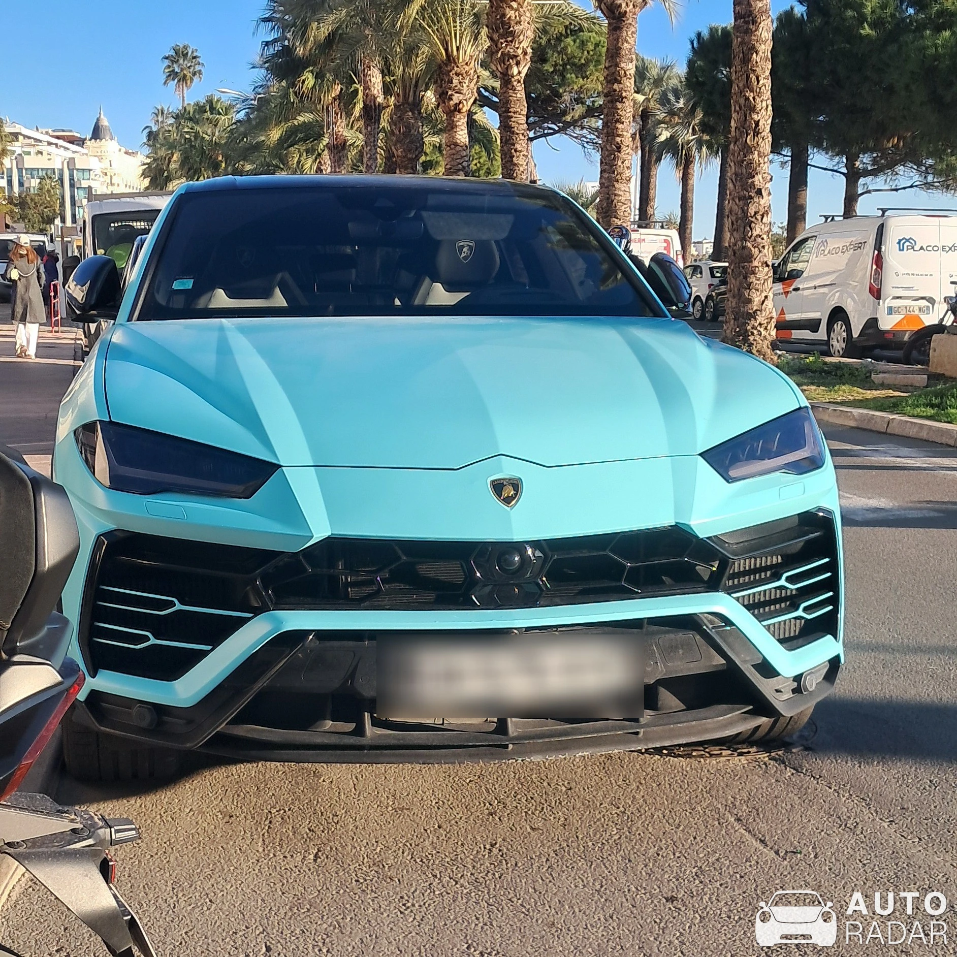 Lamborghini Urus spotted in Cannes, France
