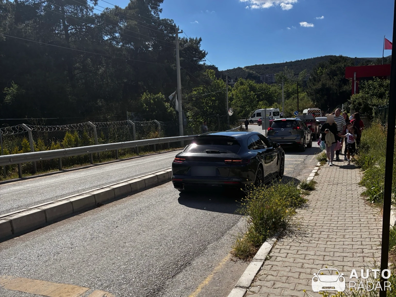 Porsche 971 Panamera Turbo Sport Turismo spotted in İzmir