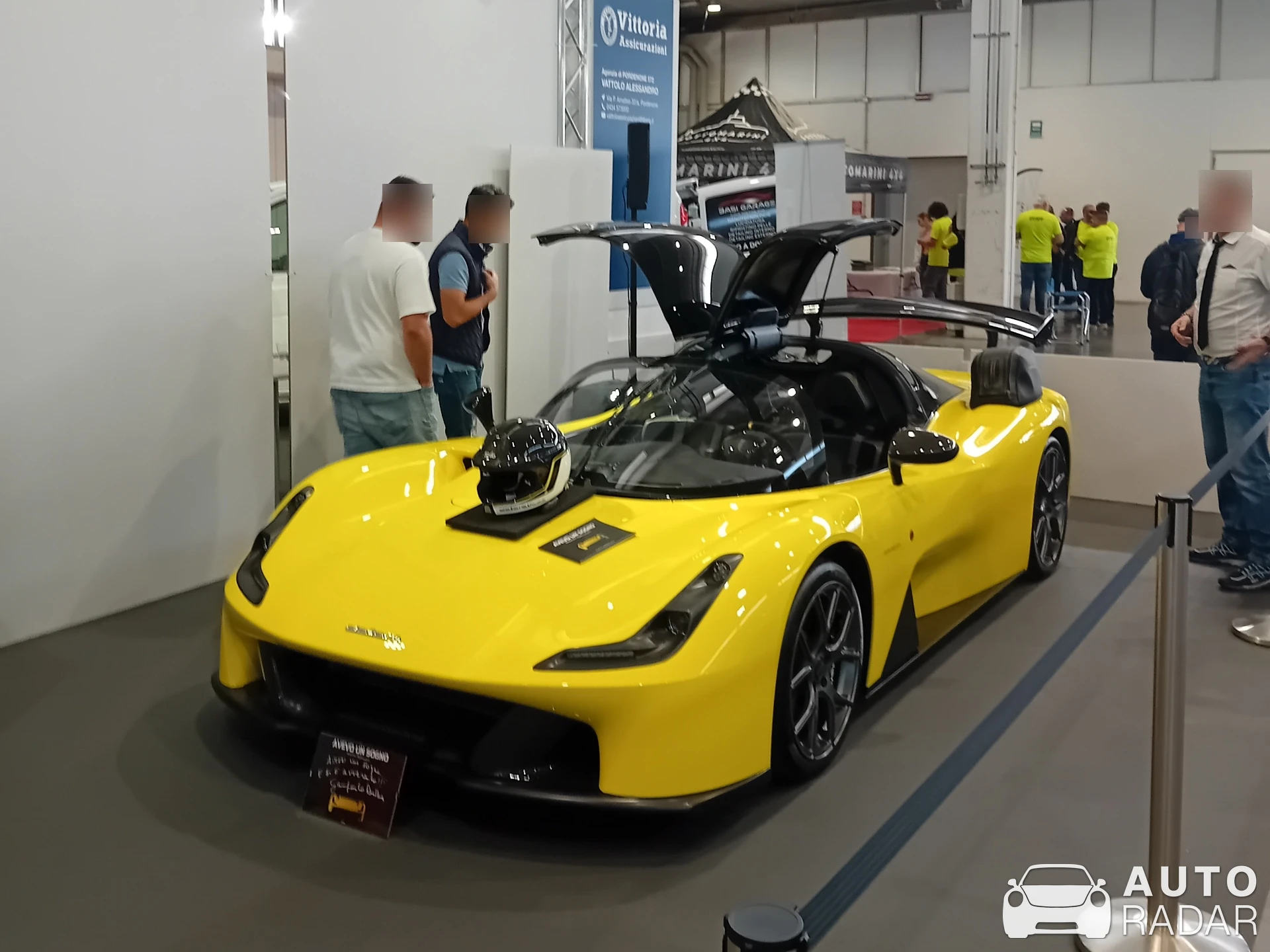 Dallara Stradale spotted in Pordenone