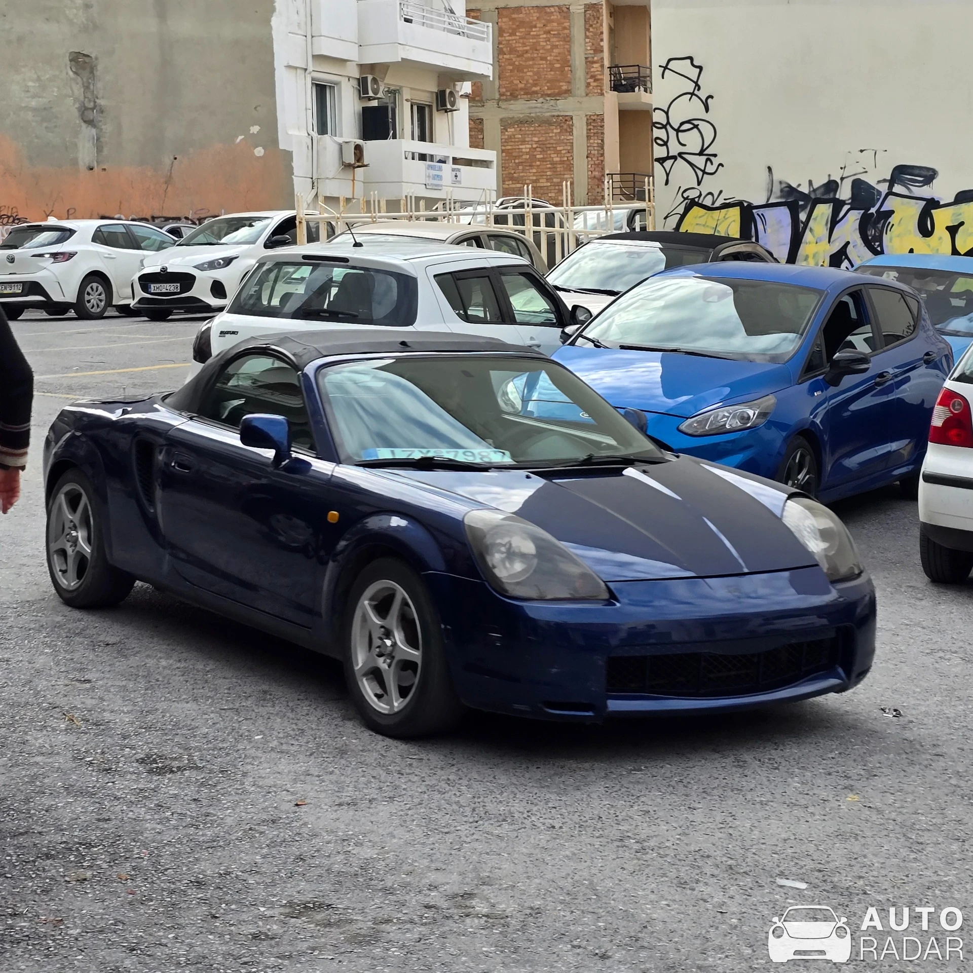 Toyota MR2 Spyder spotted in Iraklio, Greece